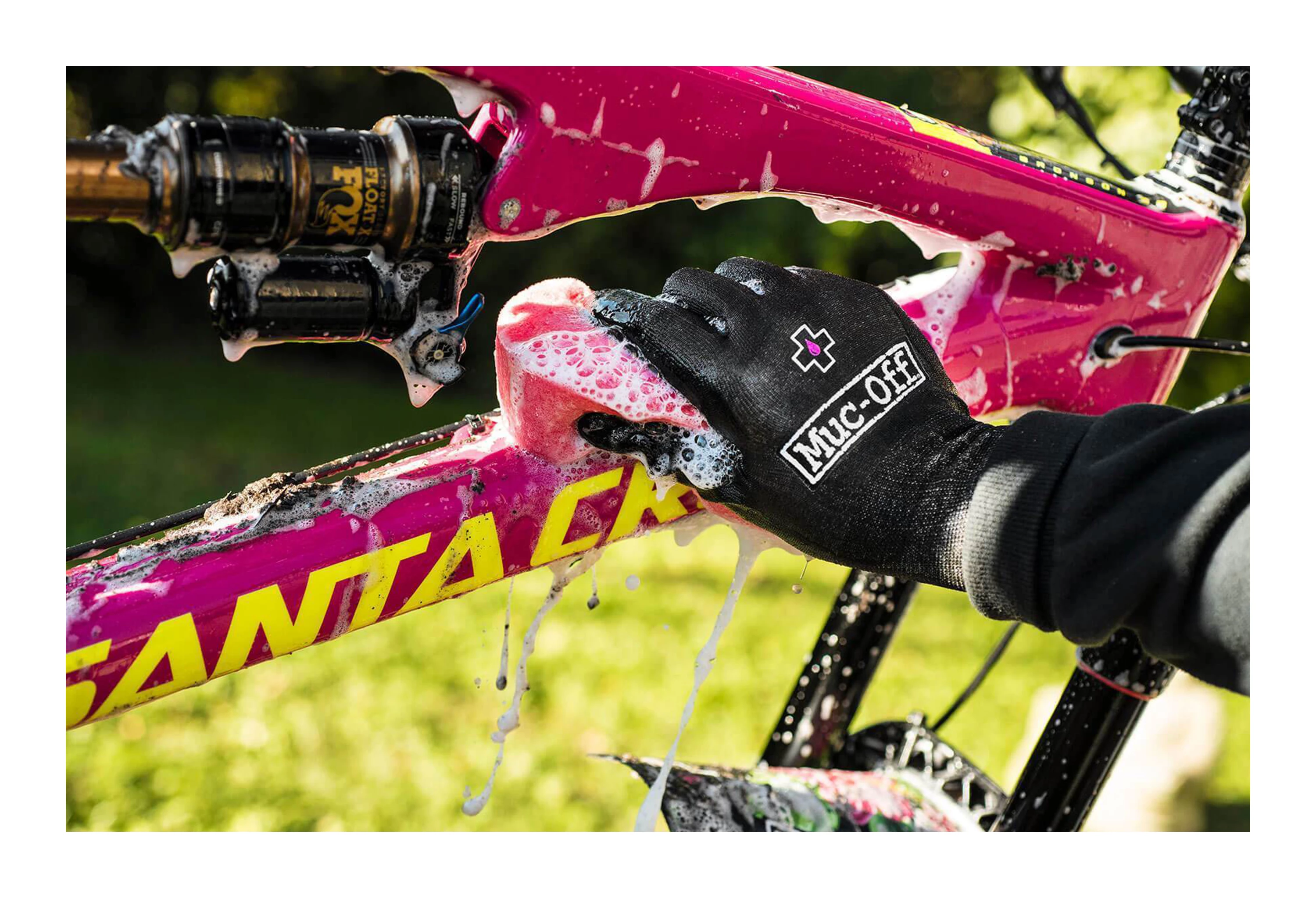 Muc-Off Sort arbejdshandsker til cykelpleje