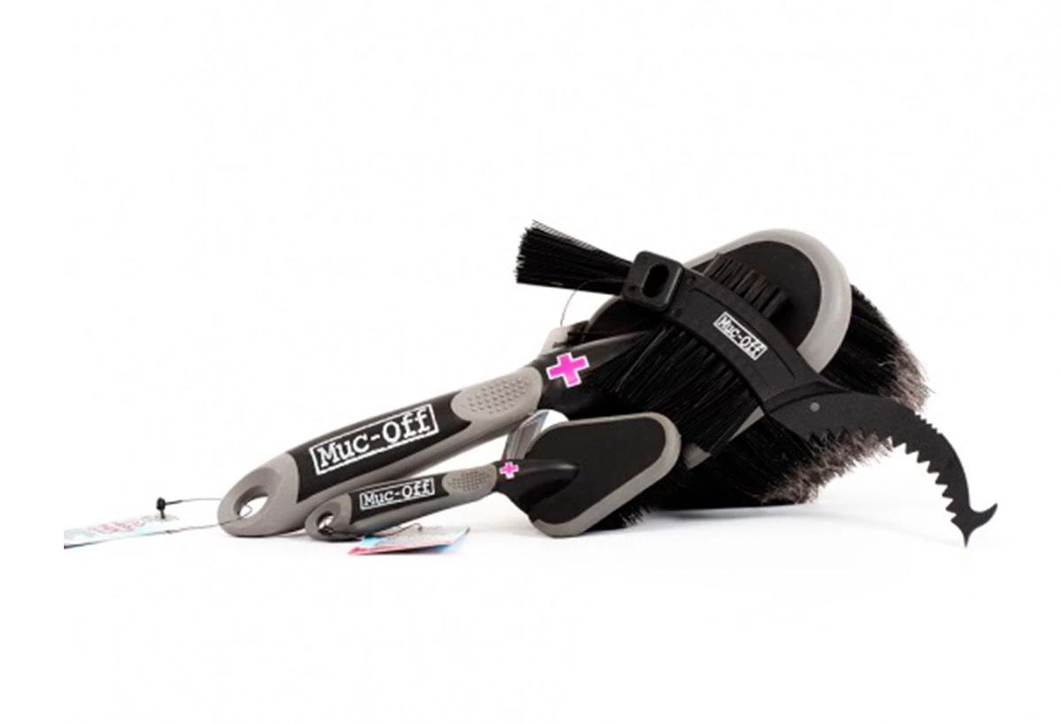 Muc-Off Sort Børstesæt - 3 x Brush Set