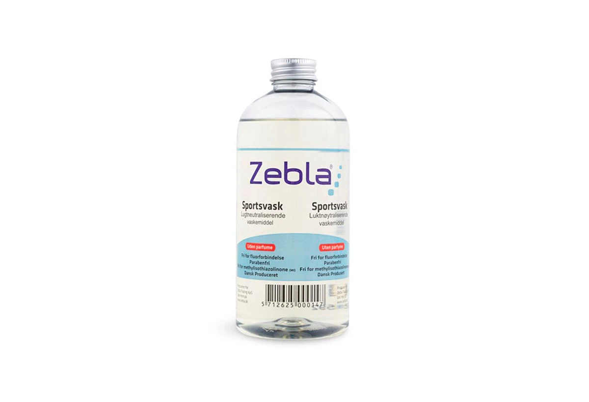 Zebla Sportsvask uden perfume 500ml