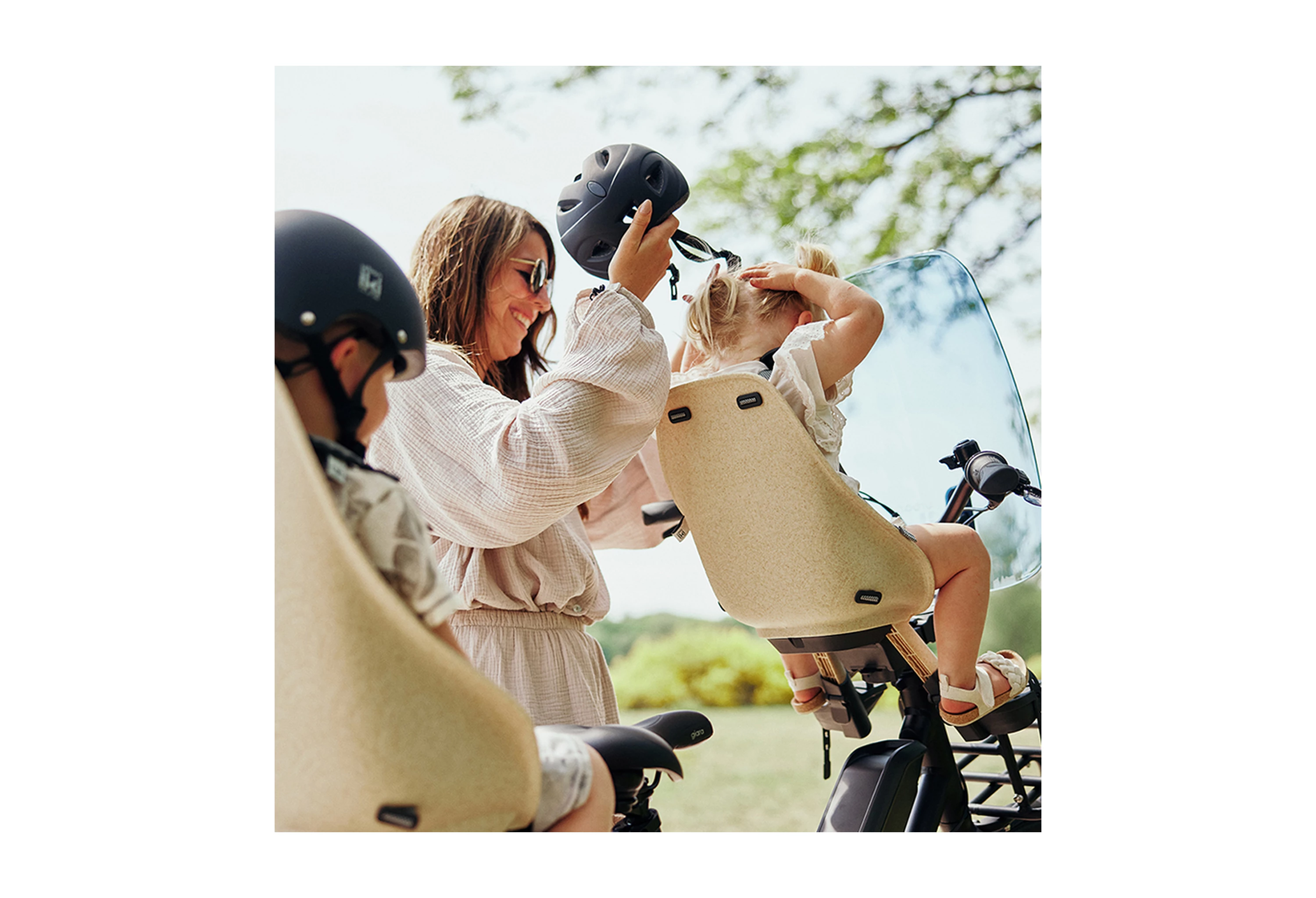 Urban Iki Oishi Beige Bio frontstol
