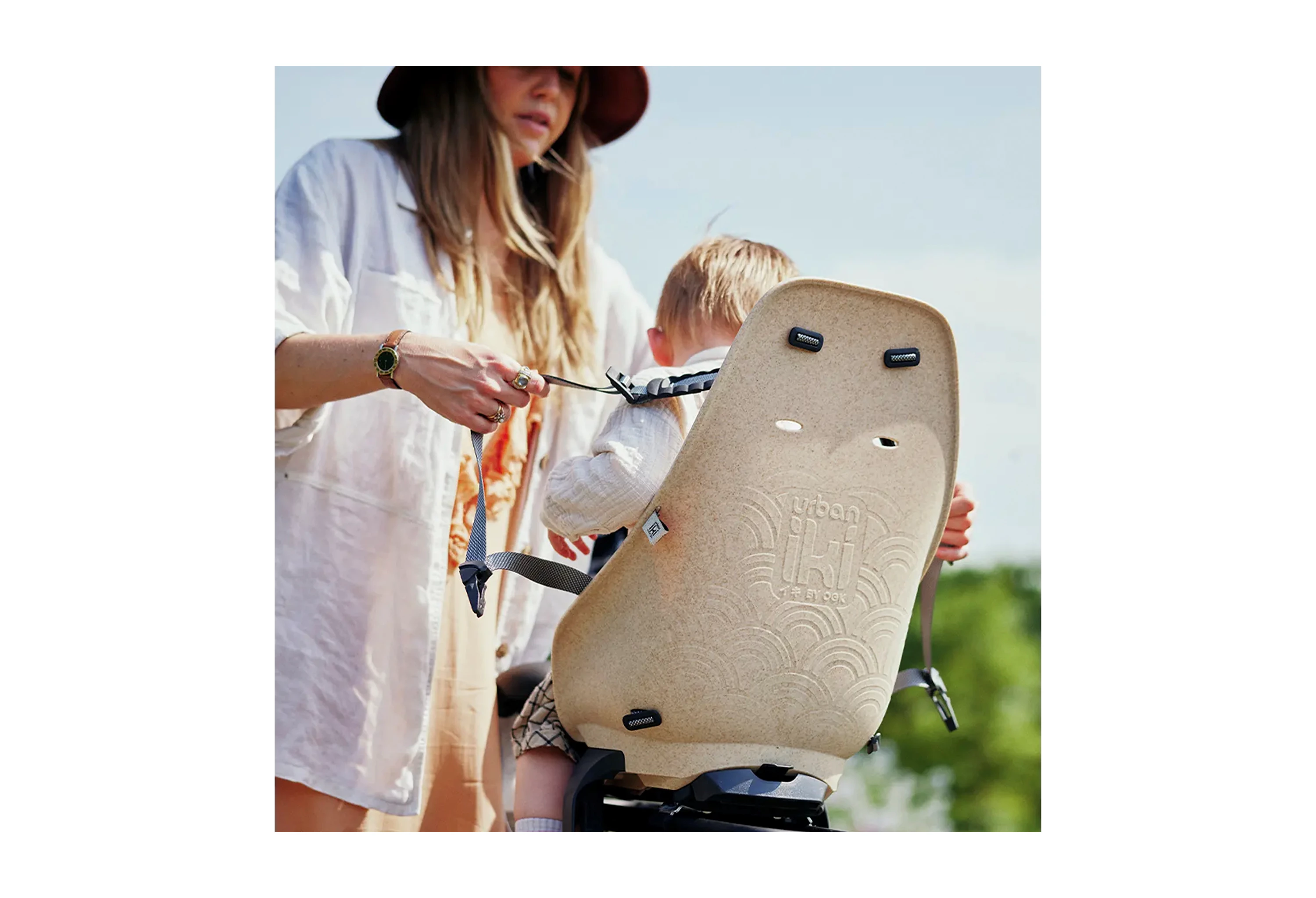Urban Iki Oishi Beige Ta-Ke Bio Easy-Fix barnestol