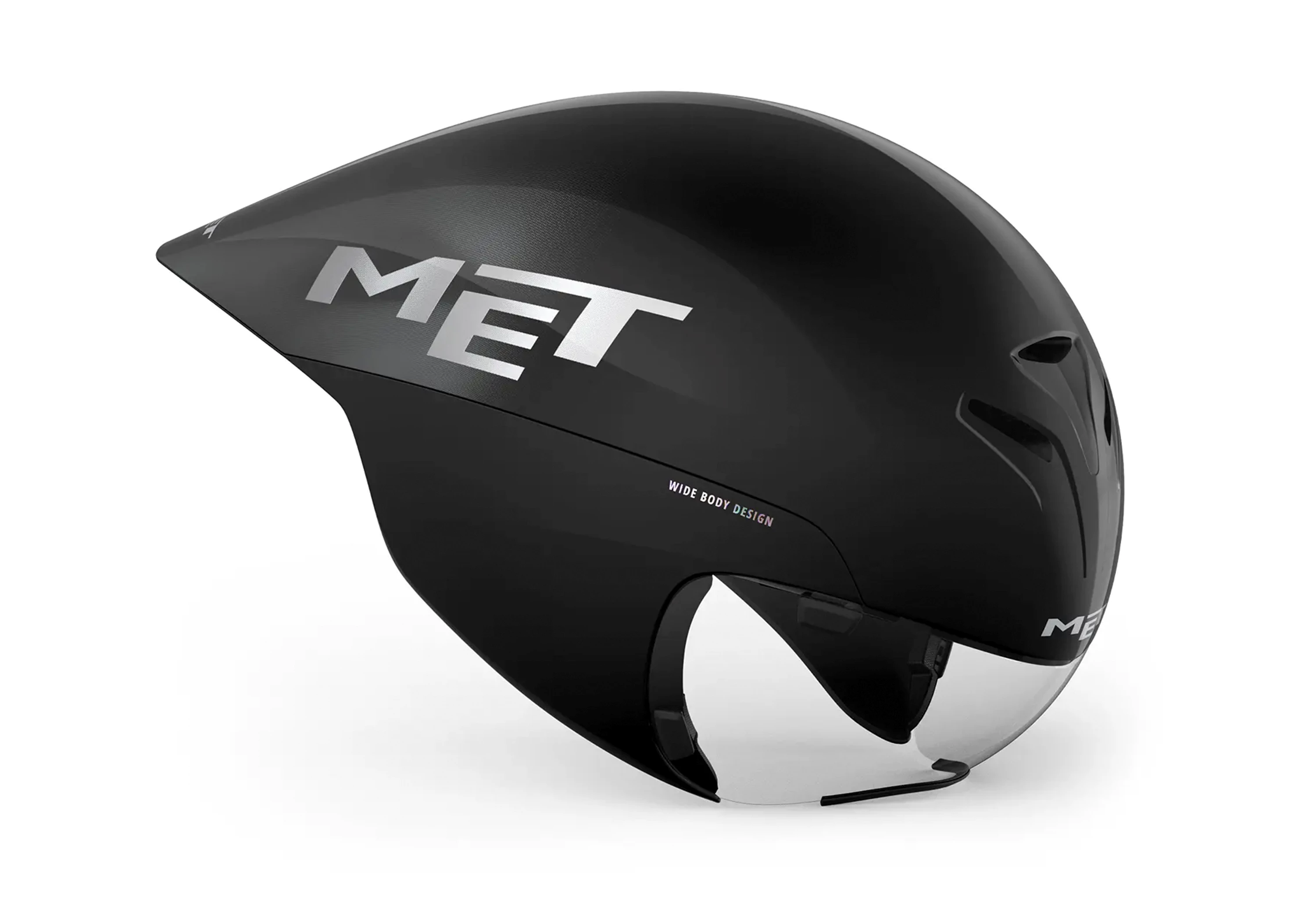 MET Black Metallic Drone Wide Body II