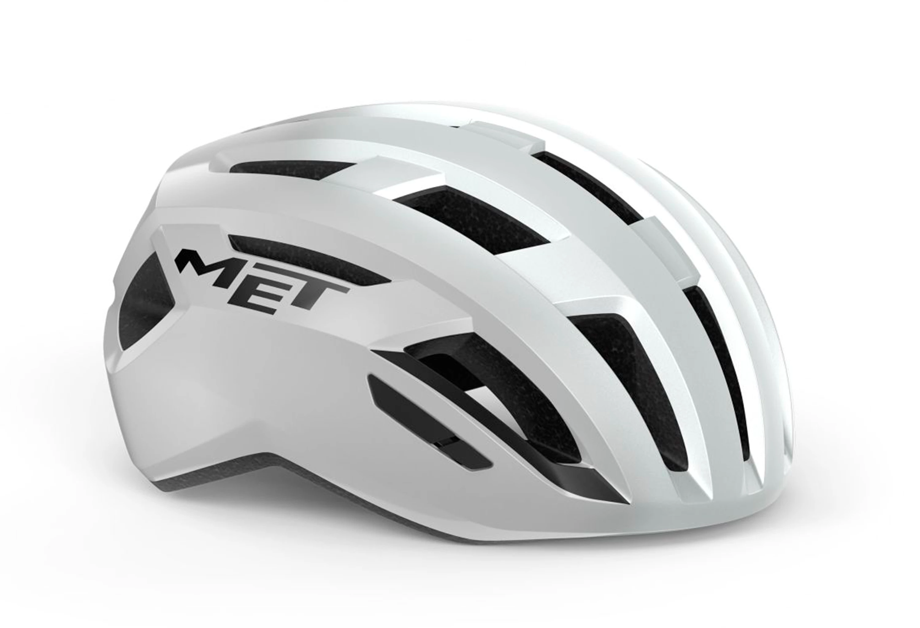 MET White Silver Vinci MIPS