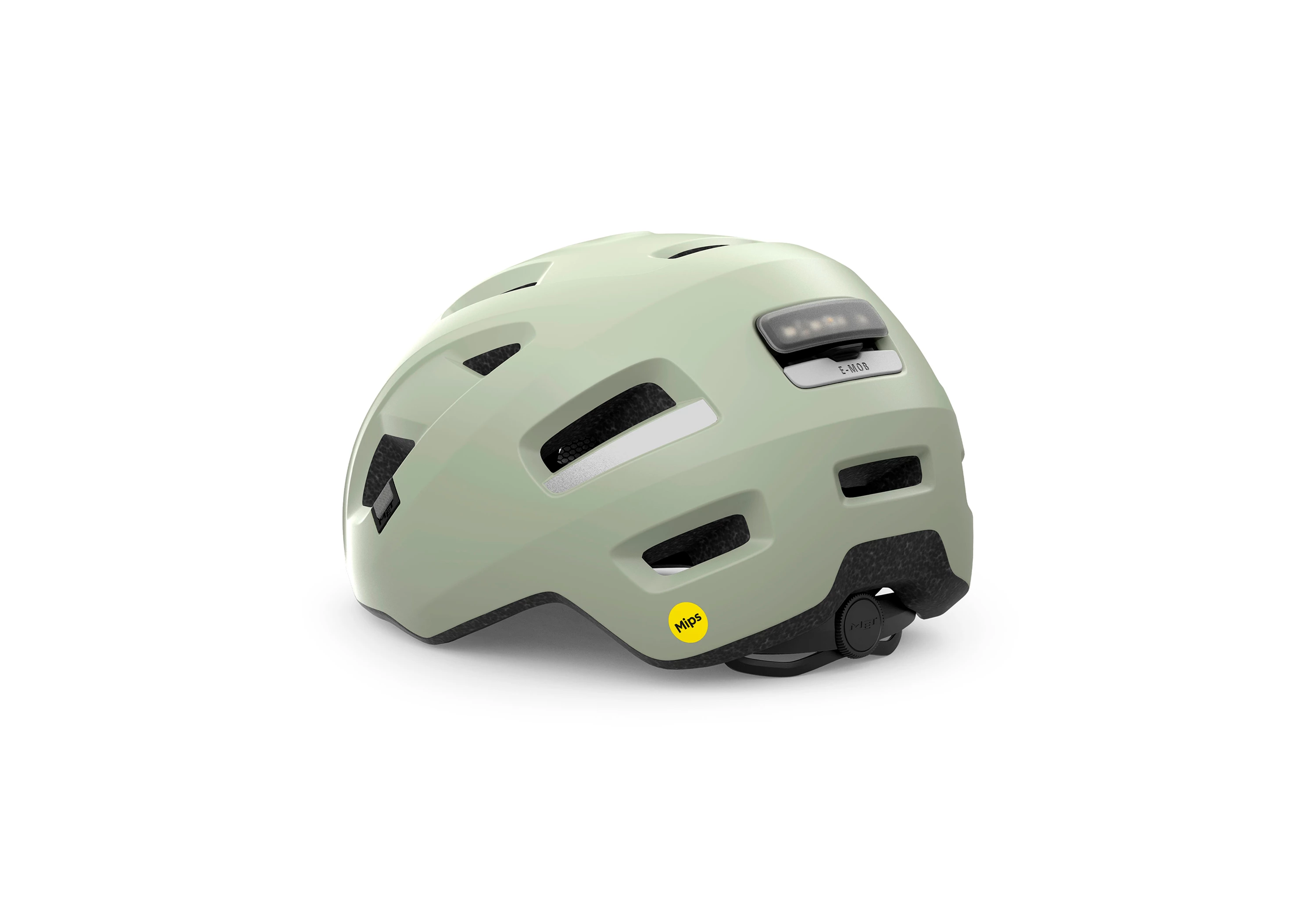 MET Moss Gray E-Mob MIPS