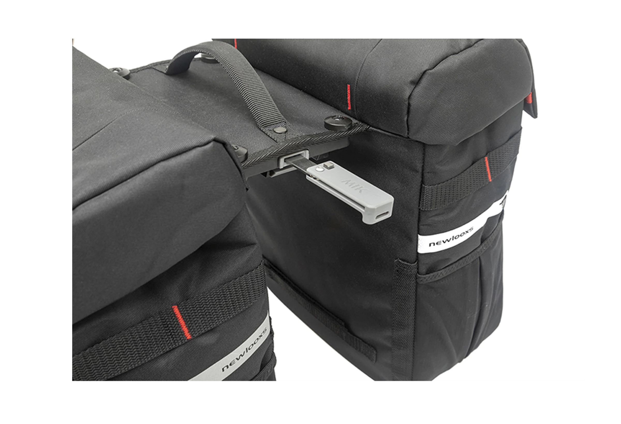 New Looxs Sort Vigo Double sidetaske m. MIK