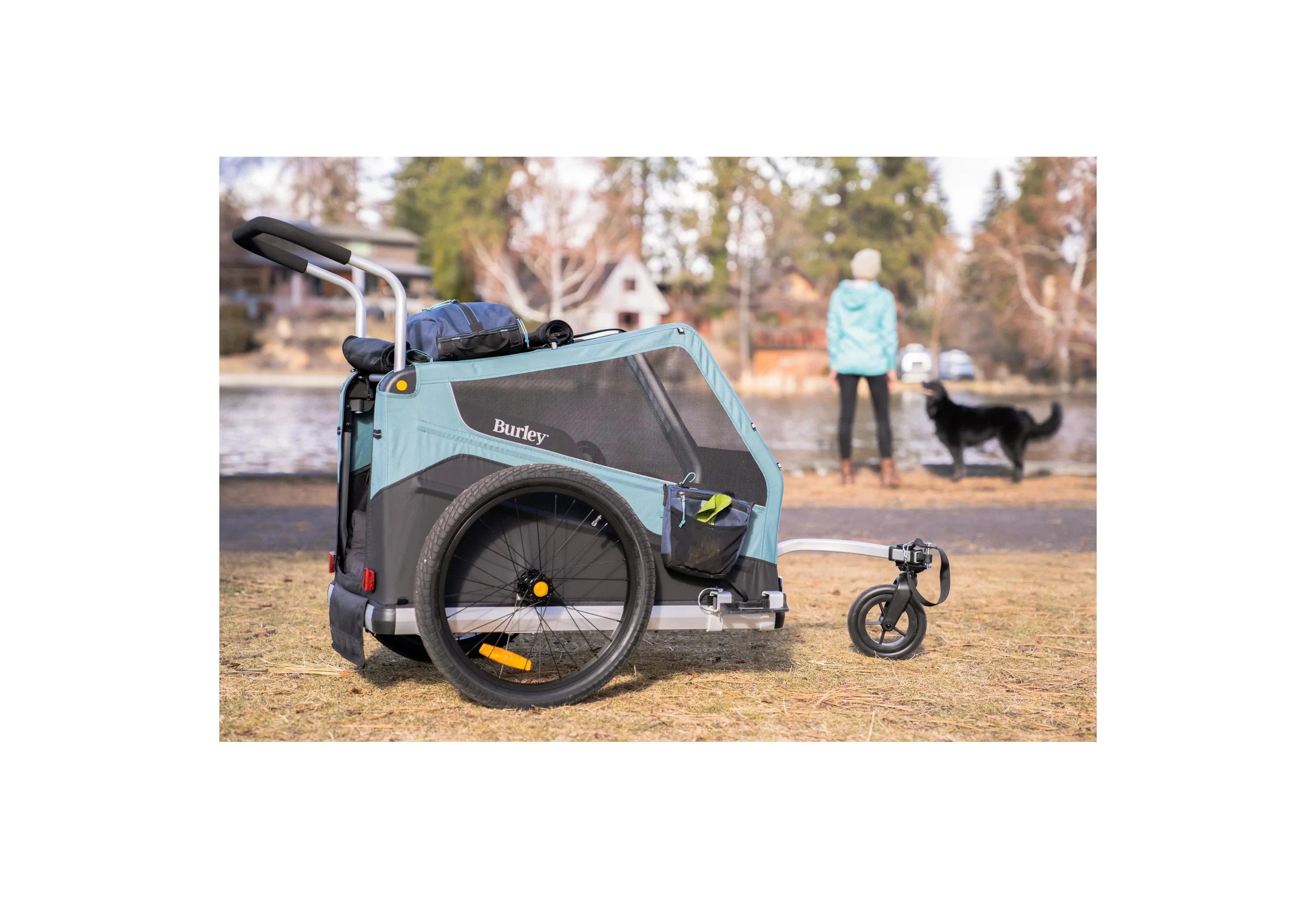 Burley Sort Bark Ranger hundetrailer
