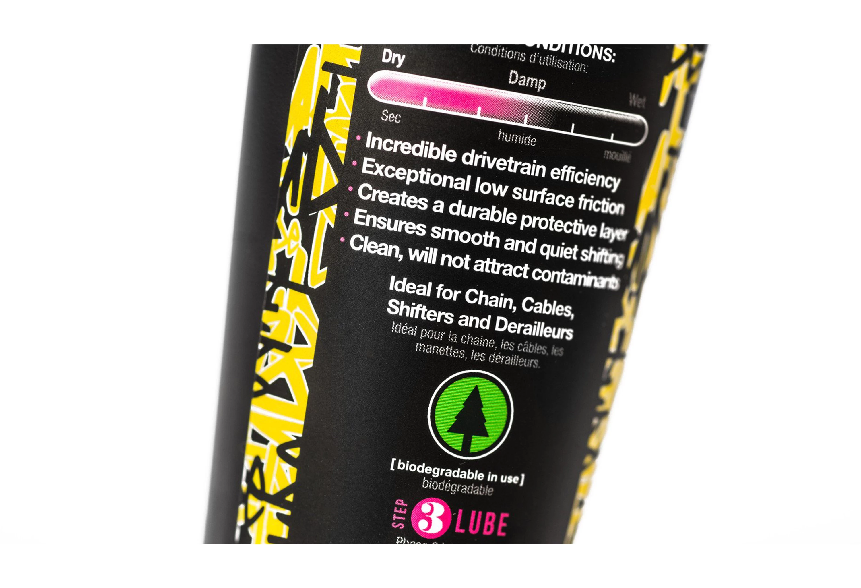 Muc-Off Sort Kædeolie - Dry Lube 120ml