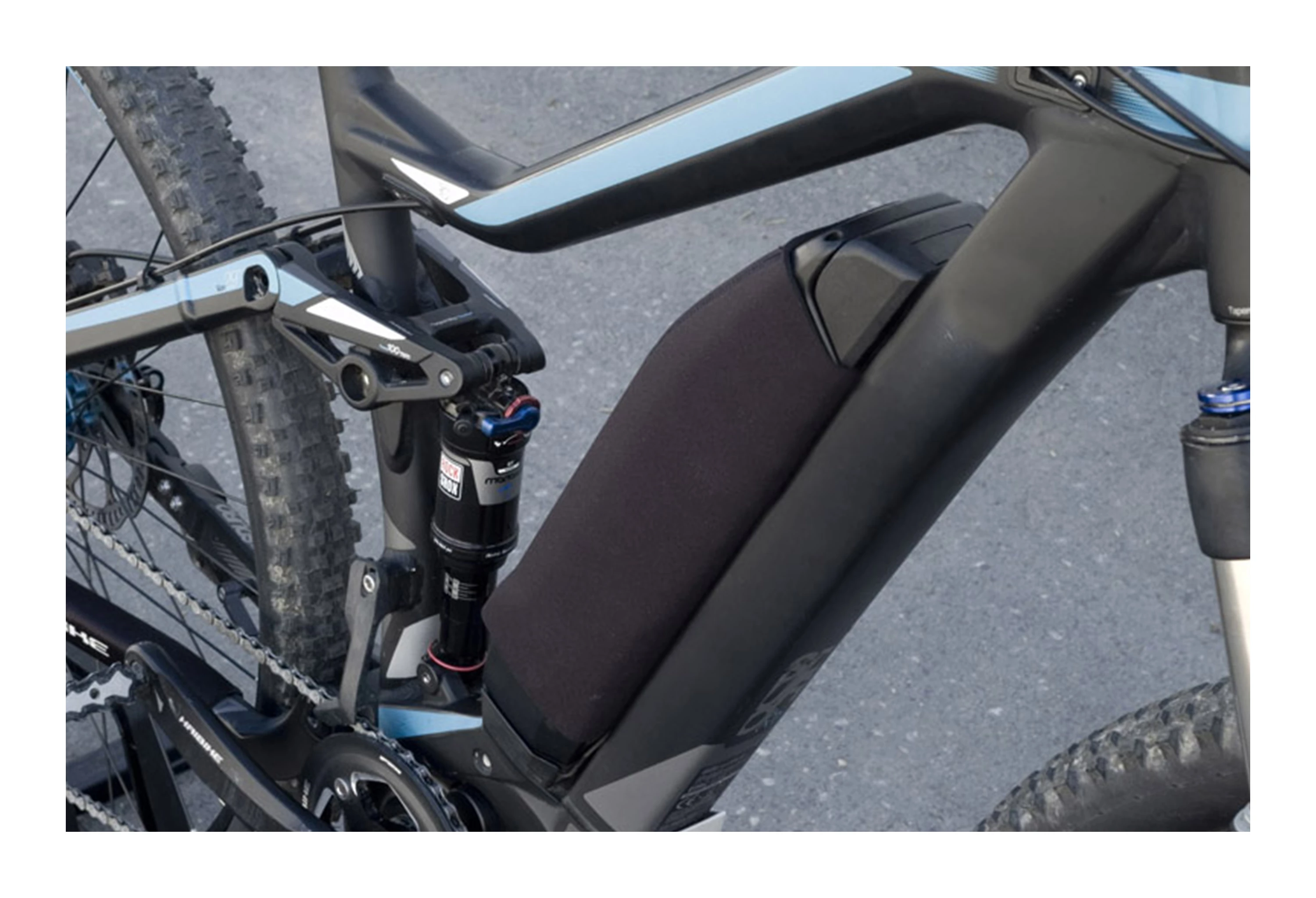 FAHRER Berlin Sort elcykel batteri cover til YAMAHA PW-Series - Stel