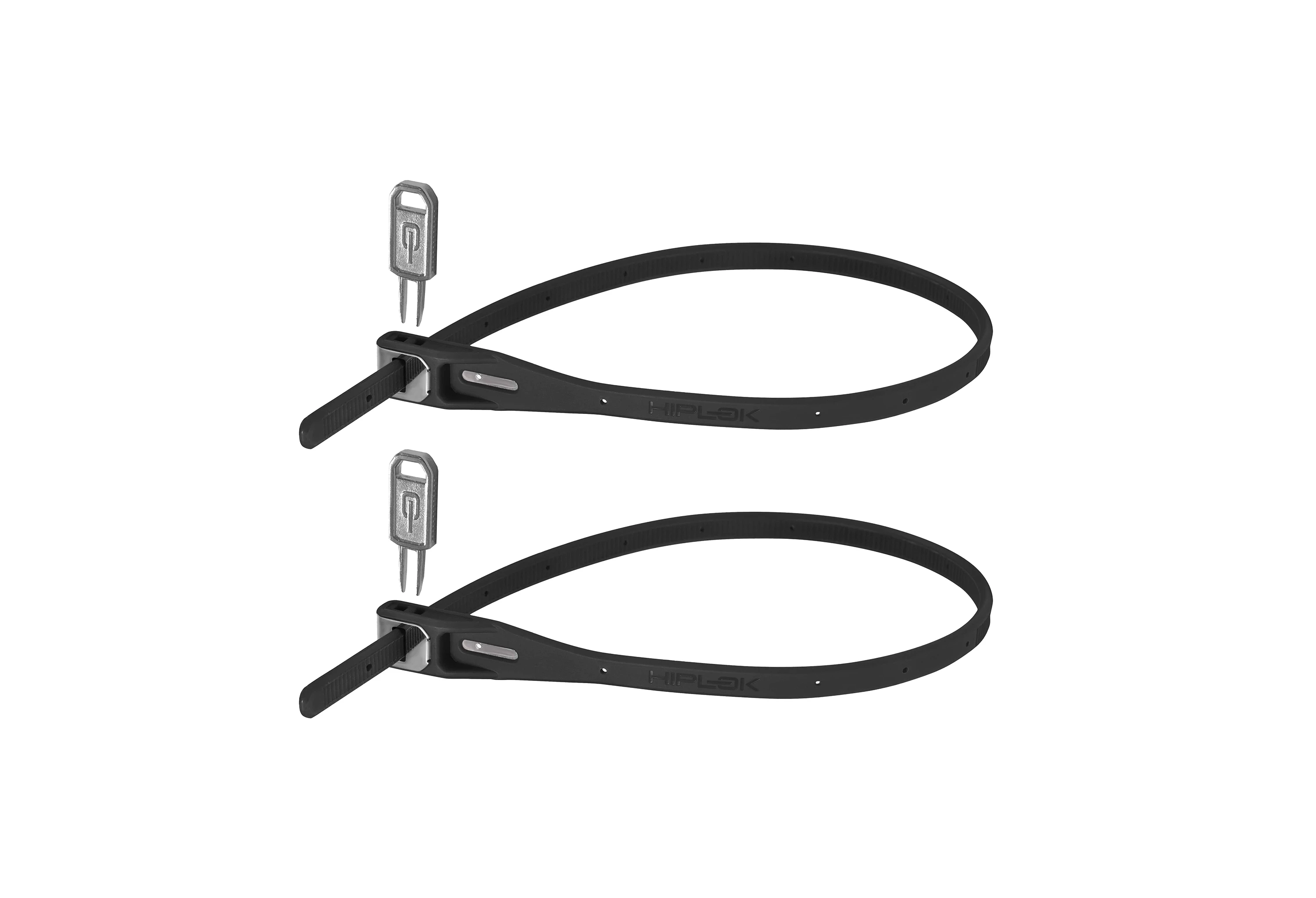 Hiplok Sort Z LOK kabellås Twin Pack