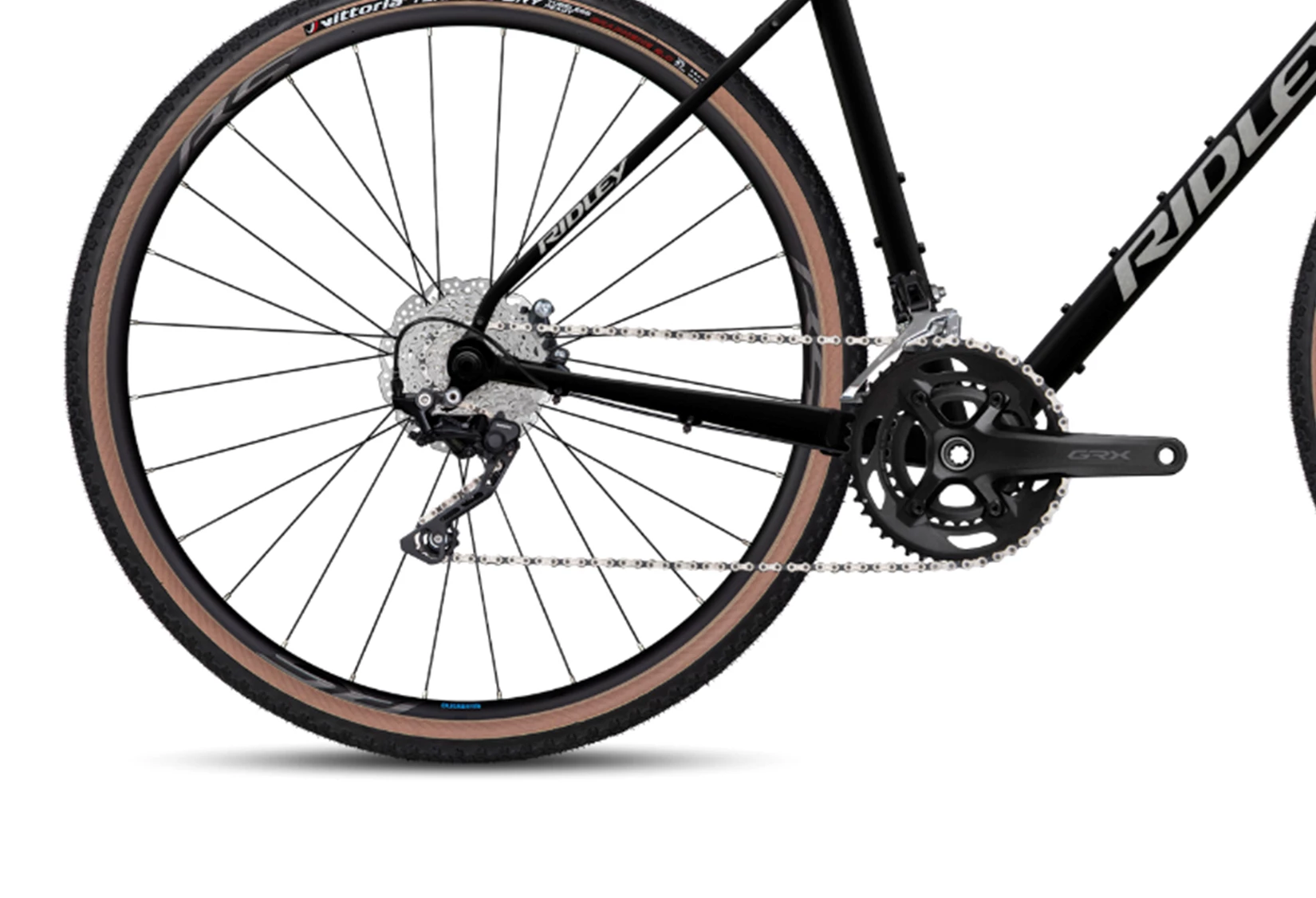 Ridley Black Metallic Kanzo Adventure A GRX400