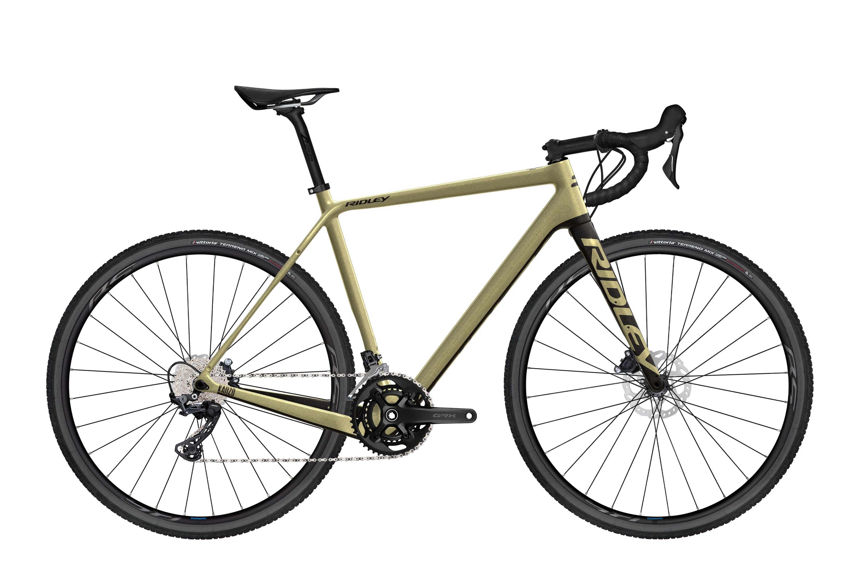 Ridley Gold Metallic Kanzo C Adventure GRX600