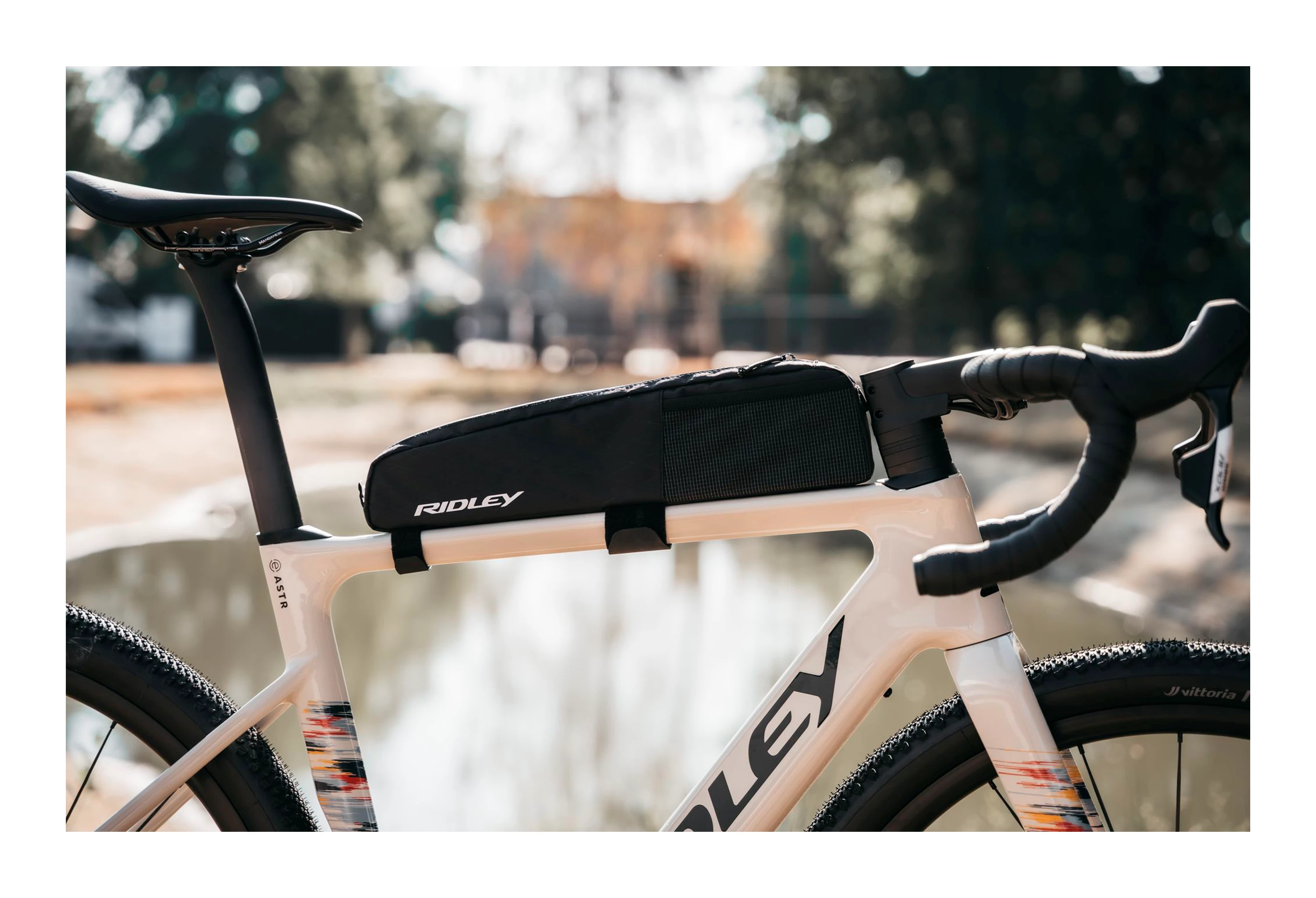 Ridley Sort Top tube pack cykeltaske - Lang