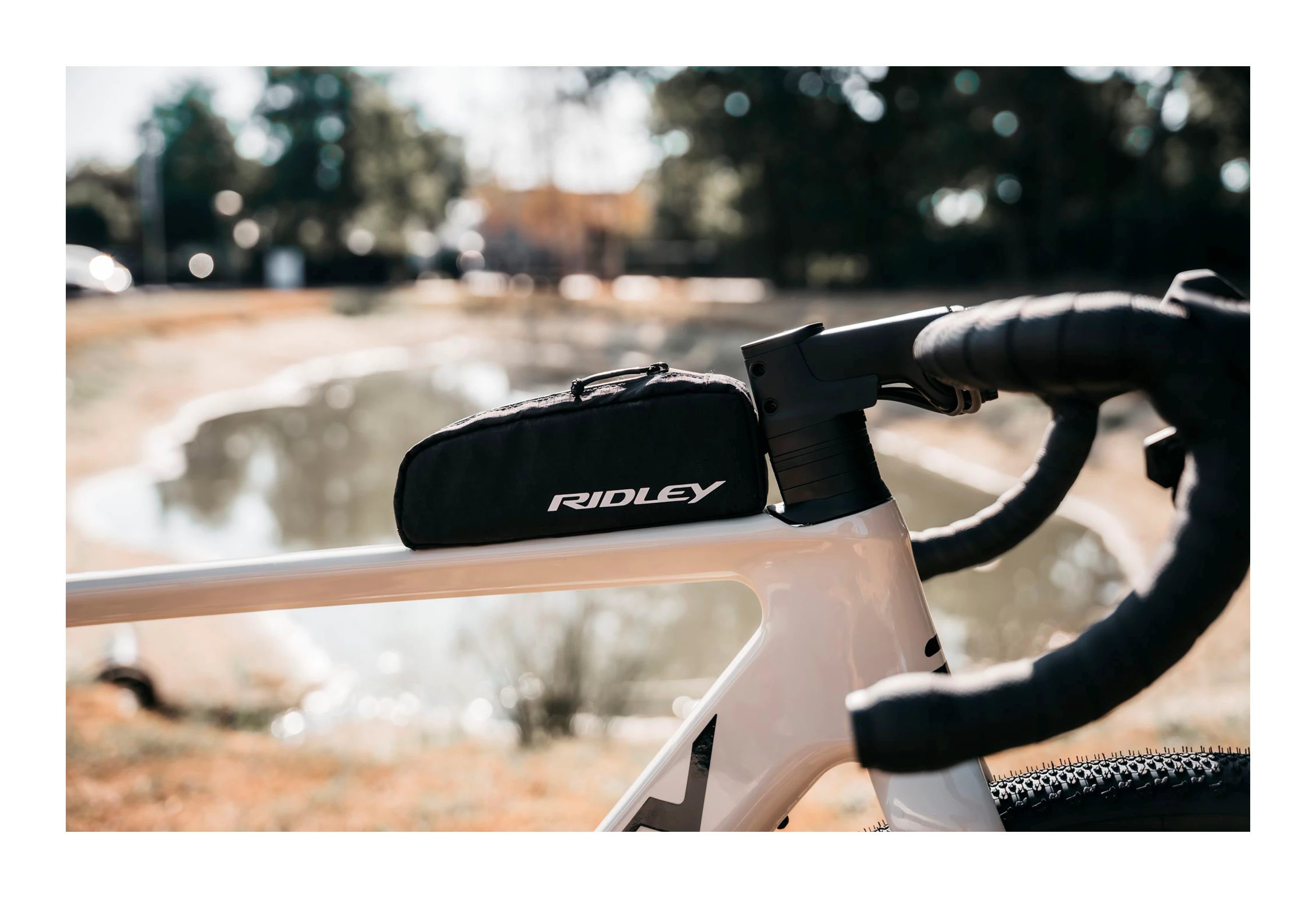 Ridley Sort Top tube pack cykeltaske - Kort