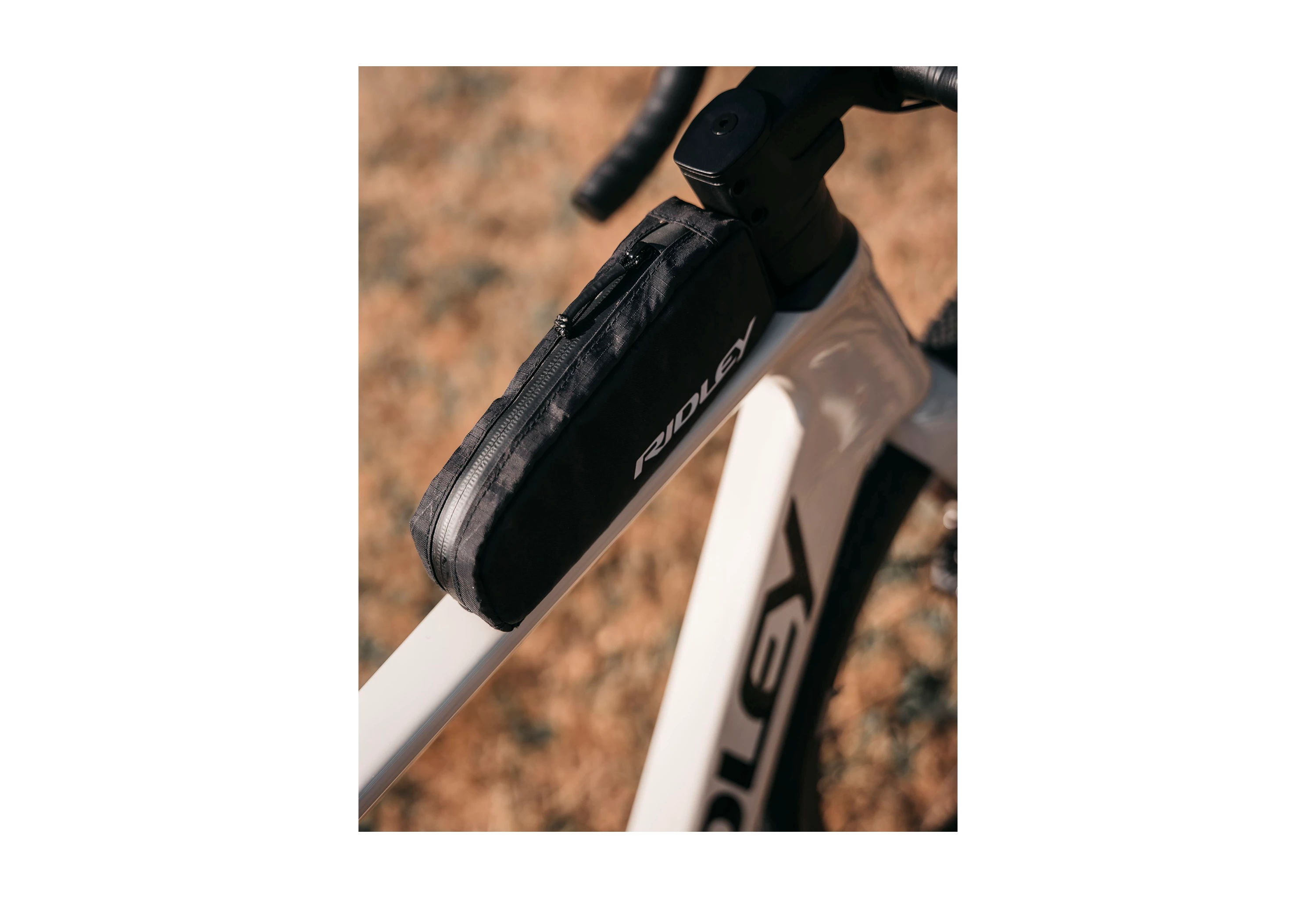 Ridley Sort Top tube pack cykeltaske - Kort