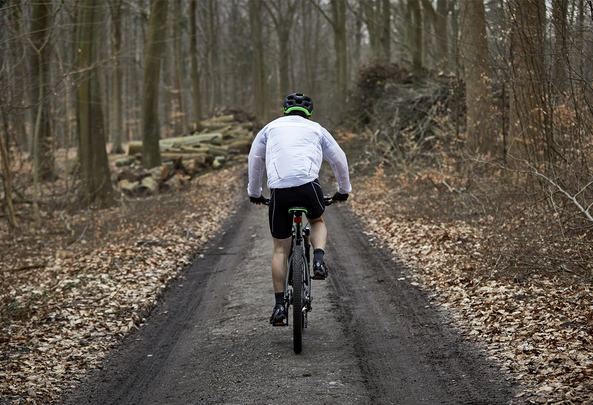 INNERGY Hvid Regnjakke Race