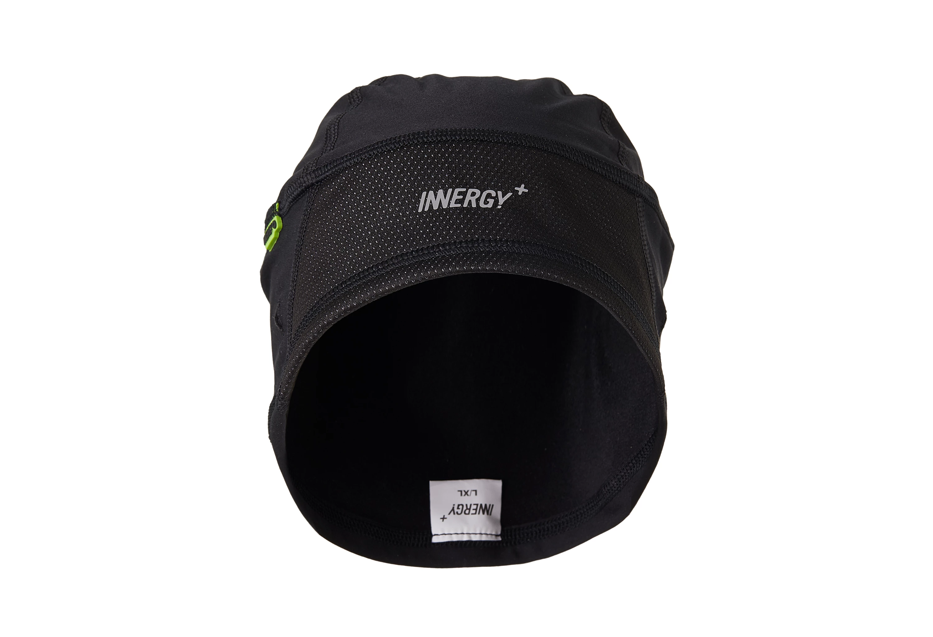 INNERGY+ Sort Hjelmhue med windstop