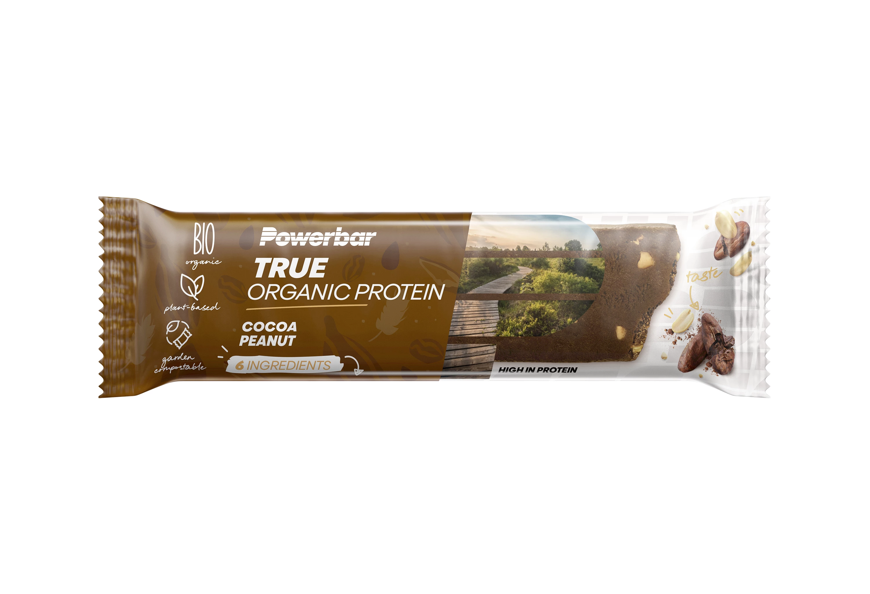 True Organic Protein Bar Cocoa Peanut (16 stk.)