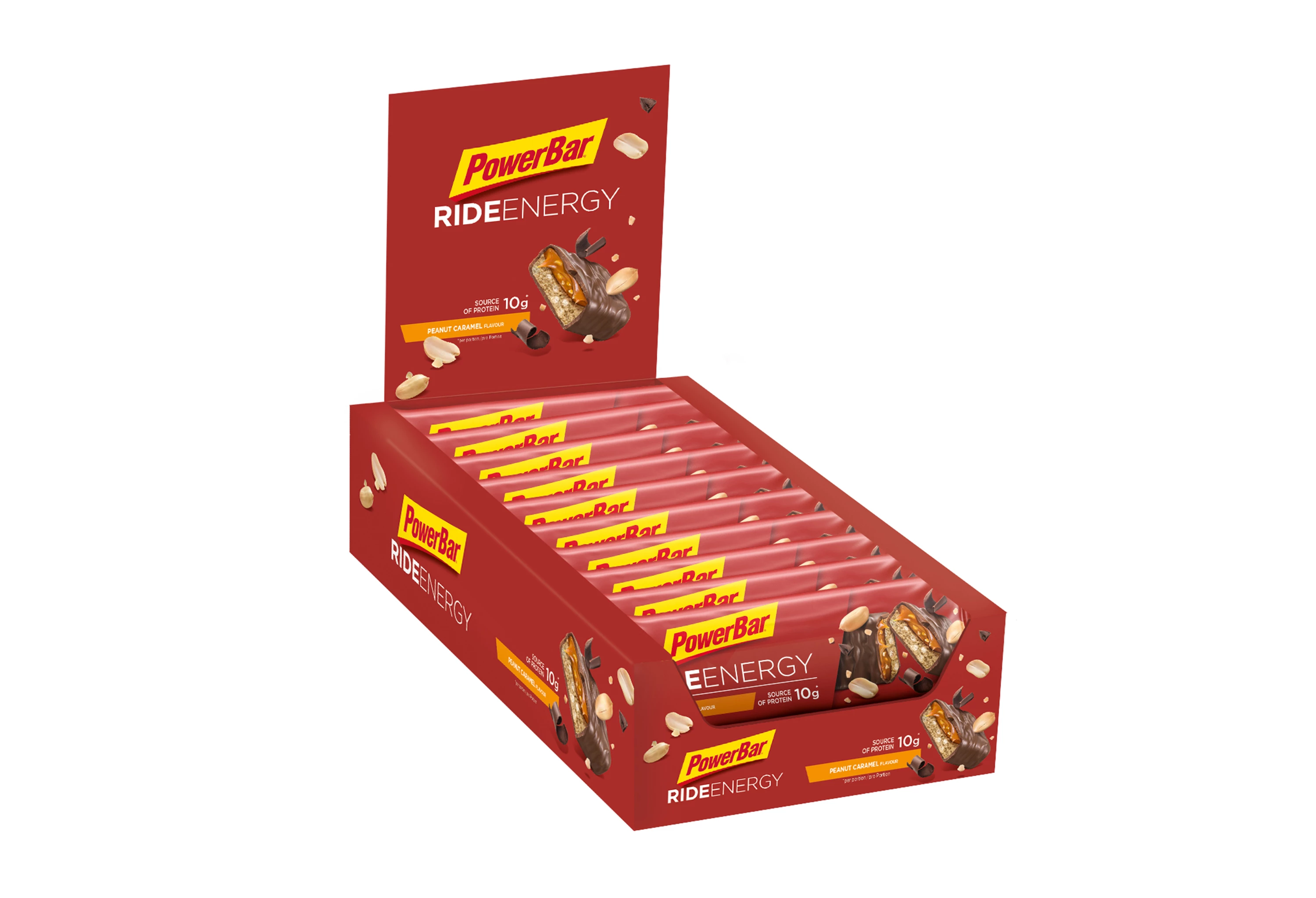 PowerBar Ride Bar - Peanut karamel (18 stk.)