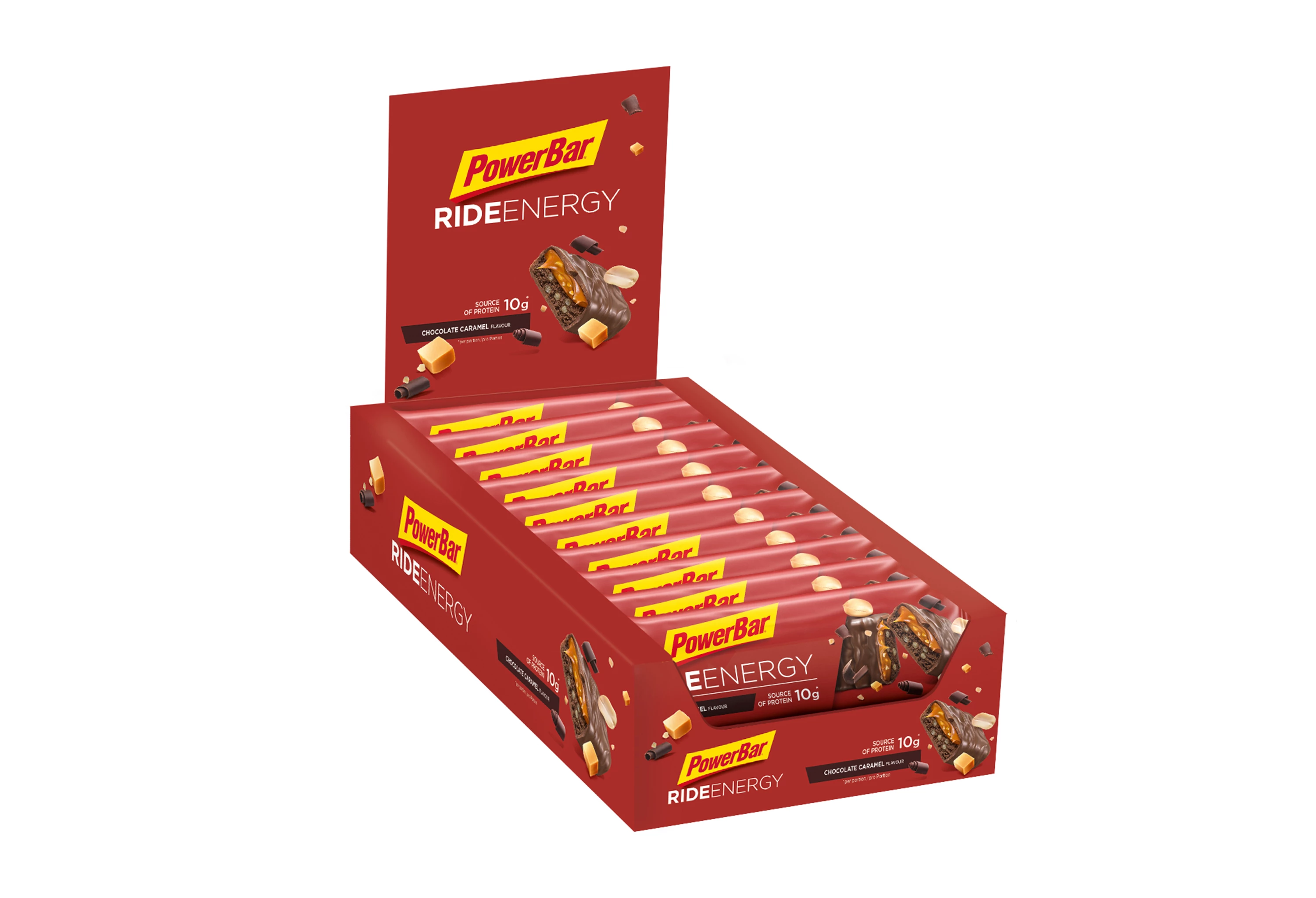 PowerBar Ride Bar - Chokolade karamel (18 stk.)