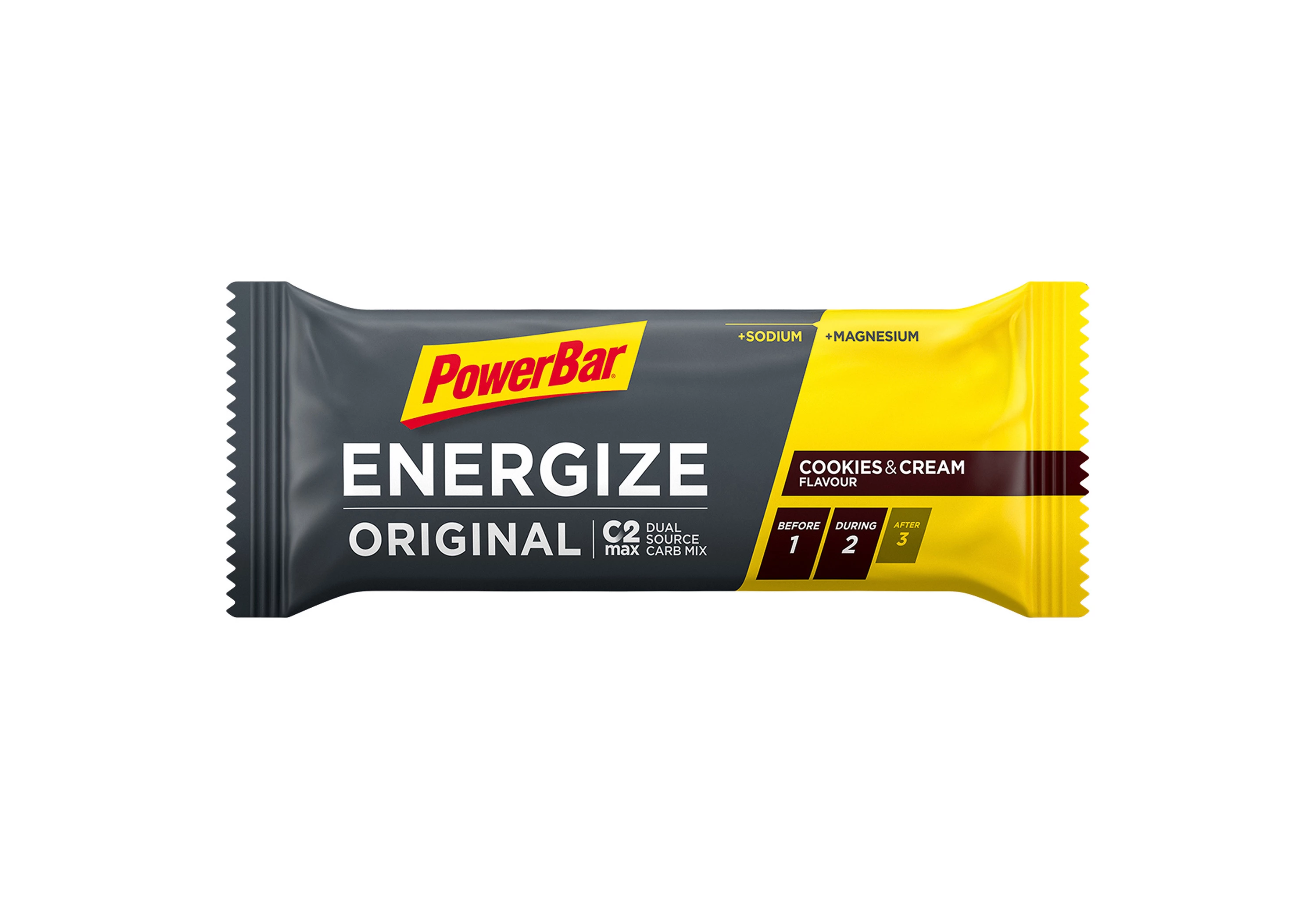 PowerBar Energize Original energibar - Cookies & Cream (25 stk.)