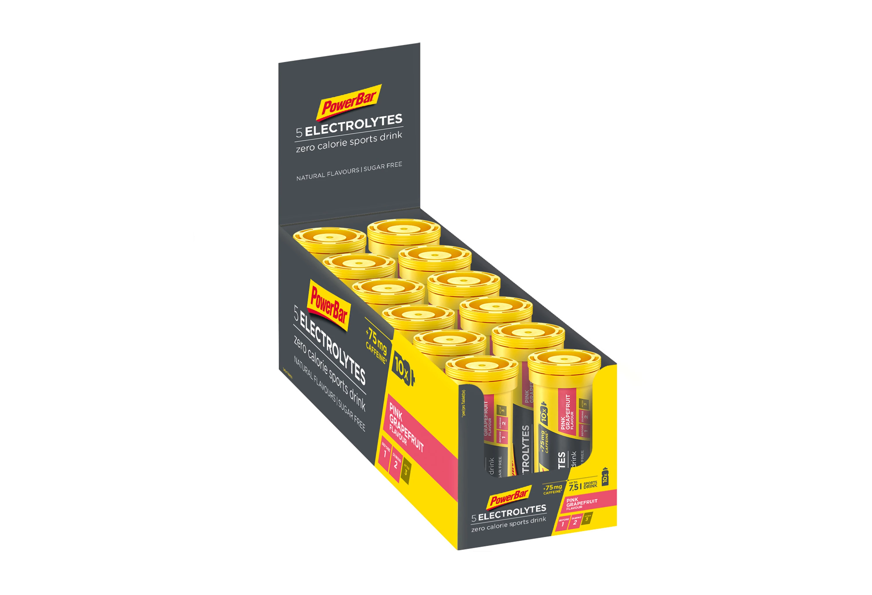 PowerBar 5Electrolytes Tabs - Pink grapefrugt (12 rør)