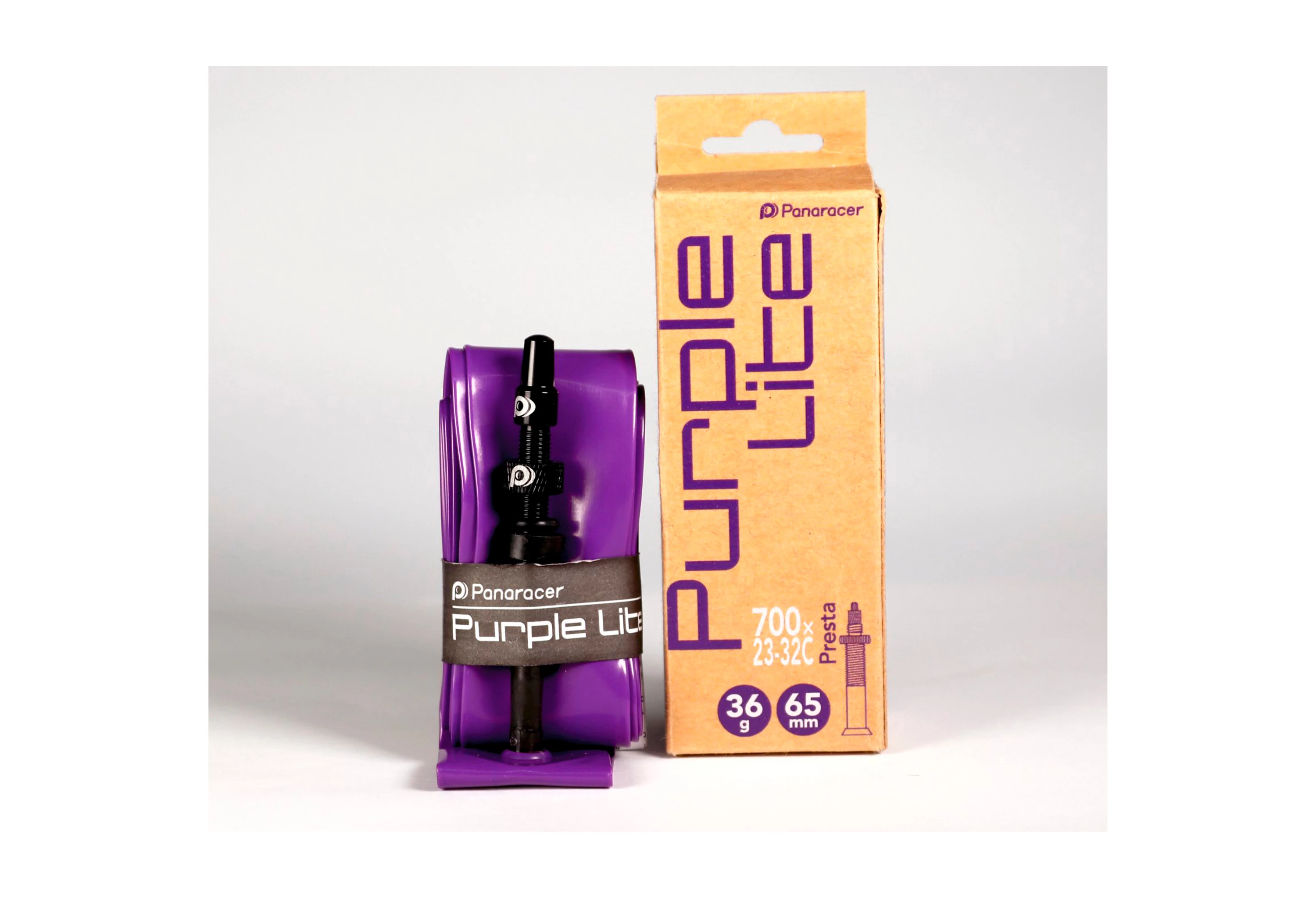 Panaracer Lilla PURPLE LITE TPU-slange 700x23-32C FV 65mm