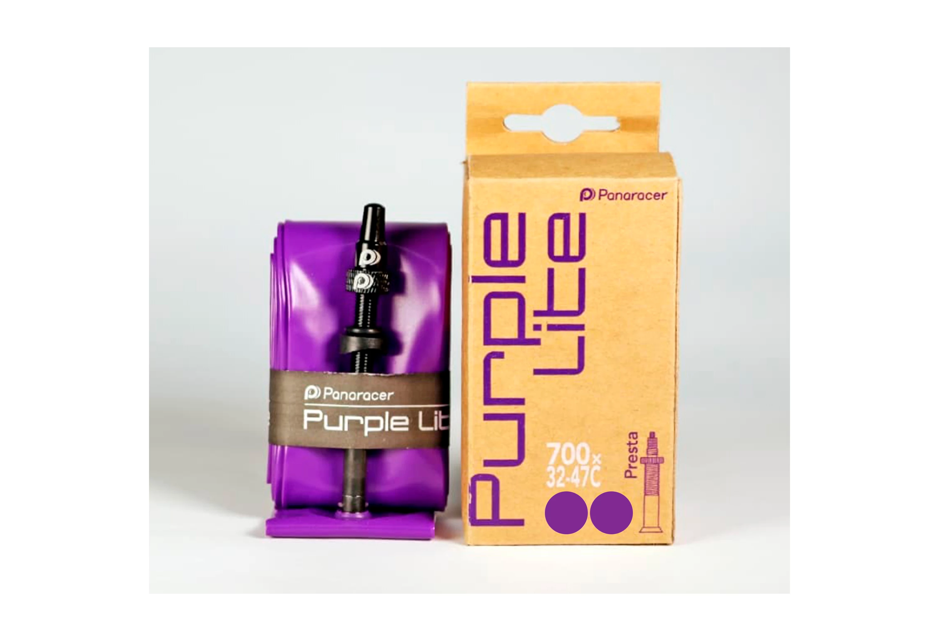 Panaracer Lilla PURPLE LITE TPU-slange 700x32-47C FV 85mm