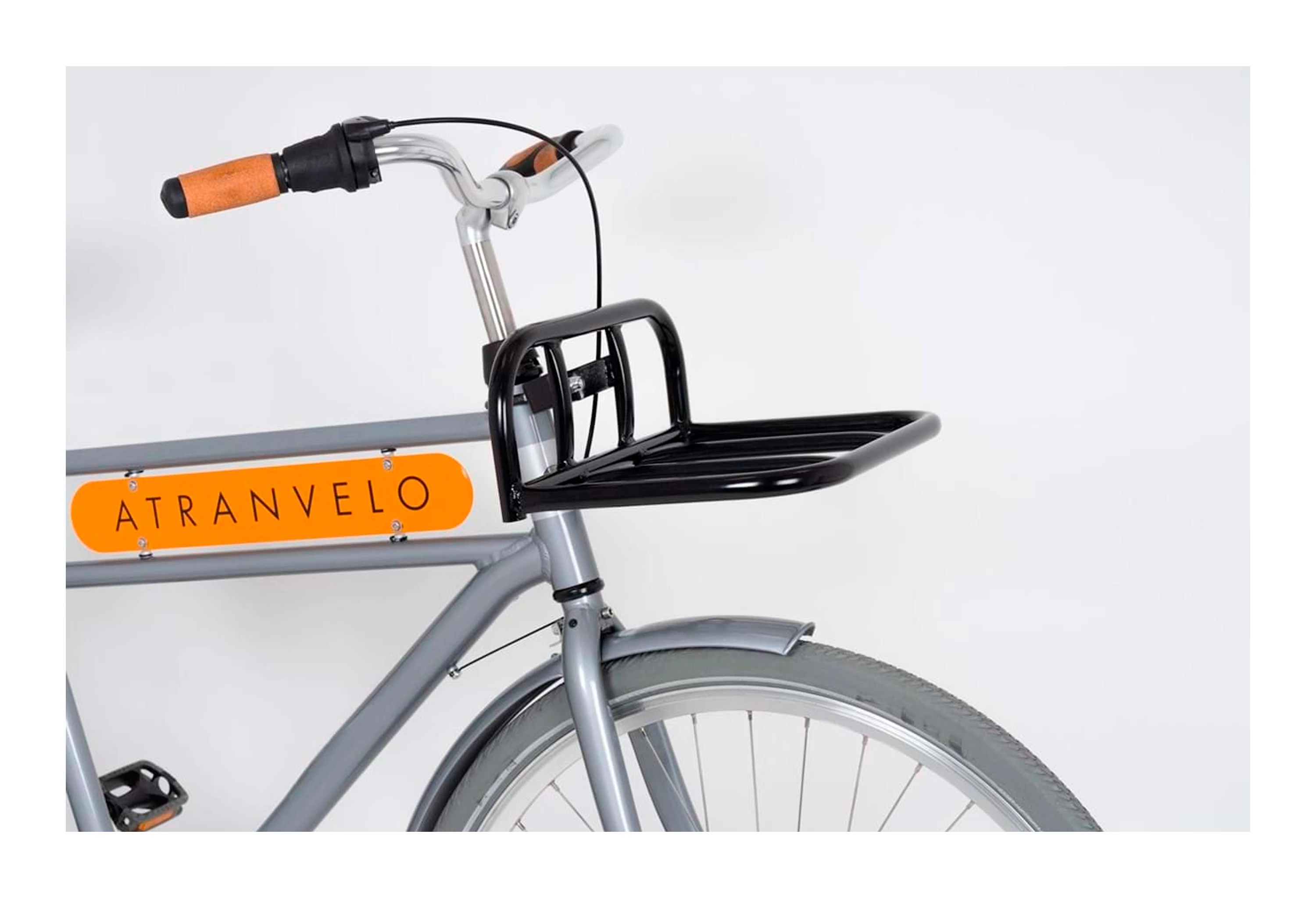 Atran Velo Cargo Forbagagebærer Stål Sort
