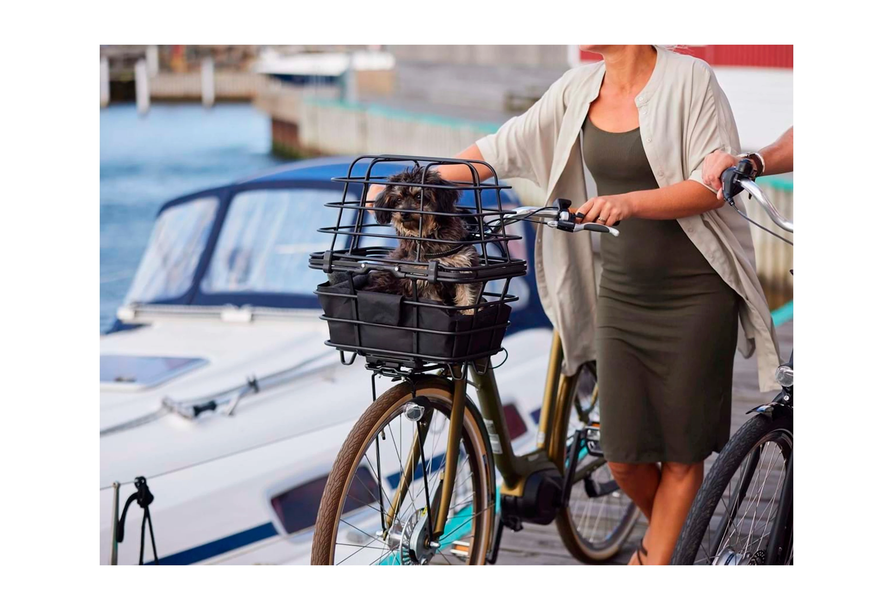 Atran Velo Sort Hundegitter til Epic kurv
