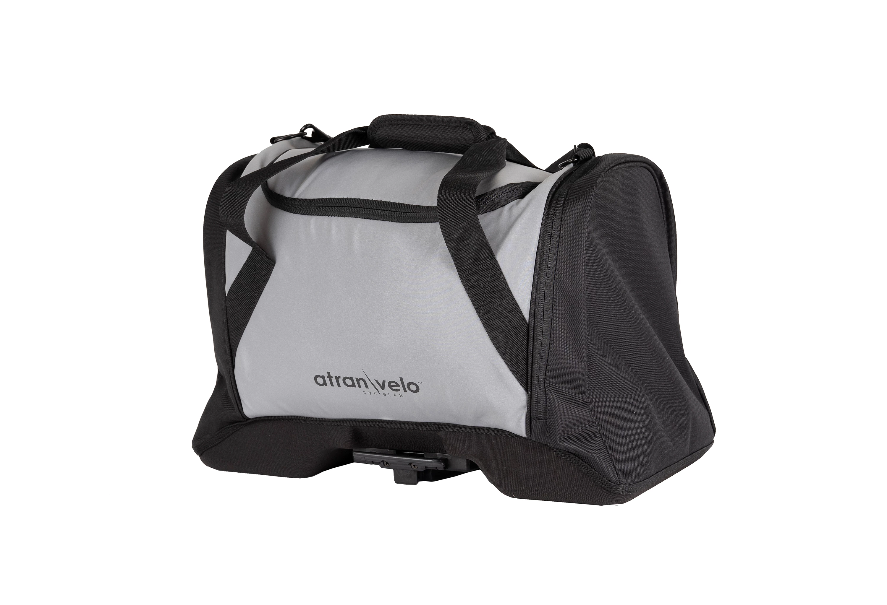 Atran Velo Grå Pulse duffel bag sportstaske med AVS
