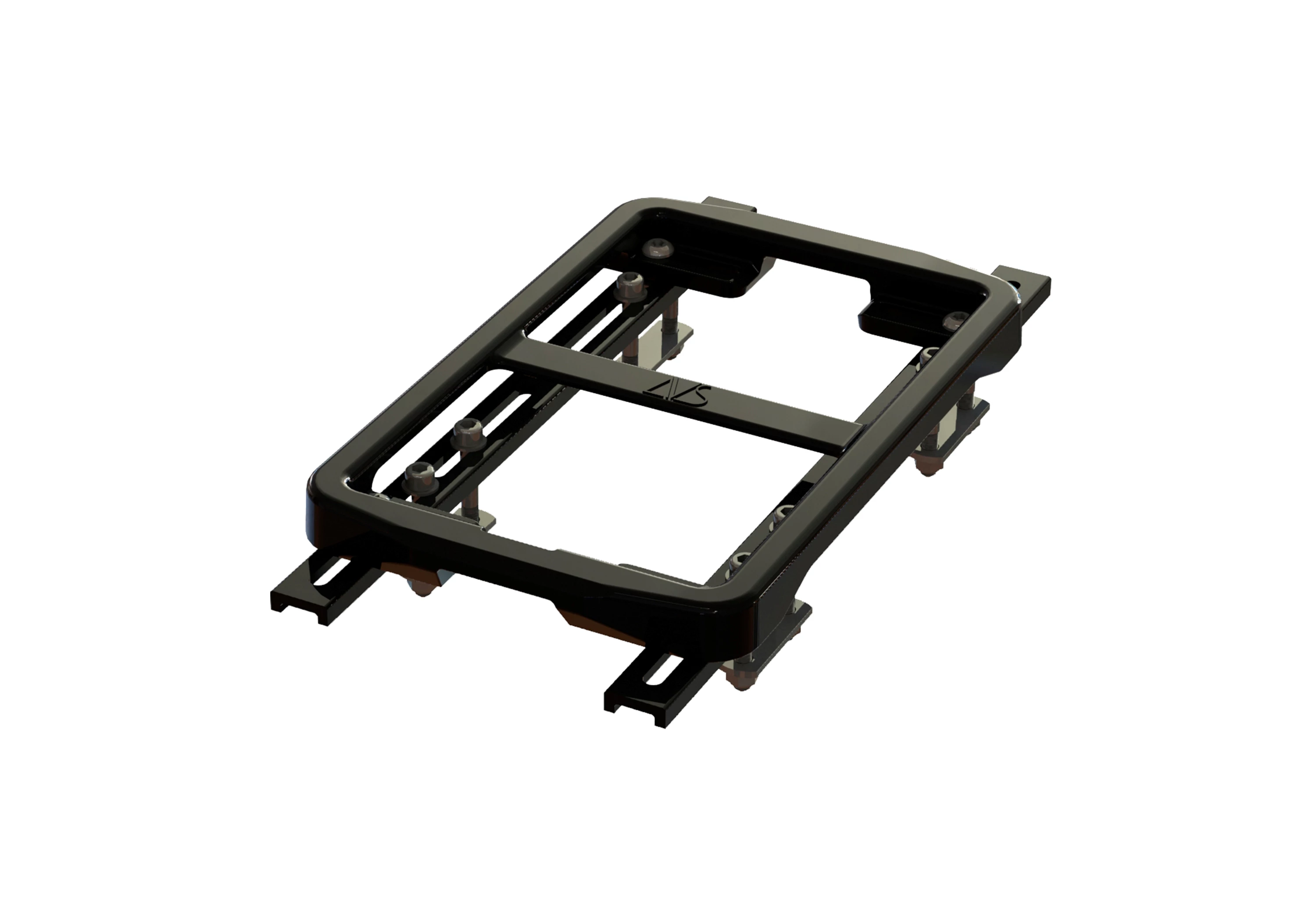 Atran Velo Sort Newrack Front bagagebærer adapter med AVS