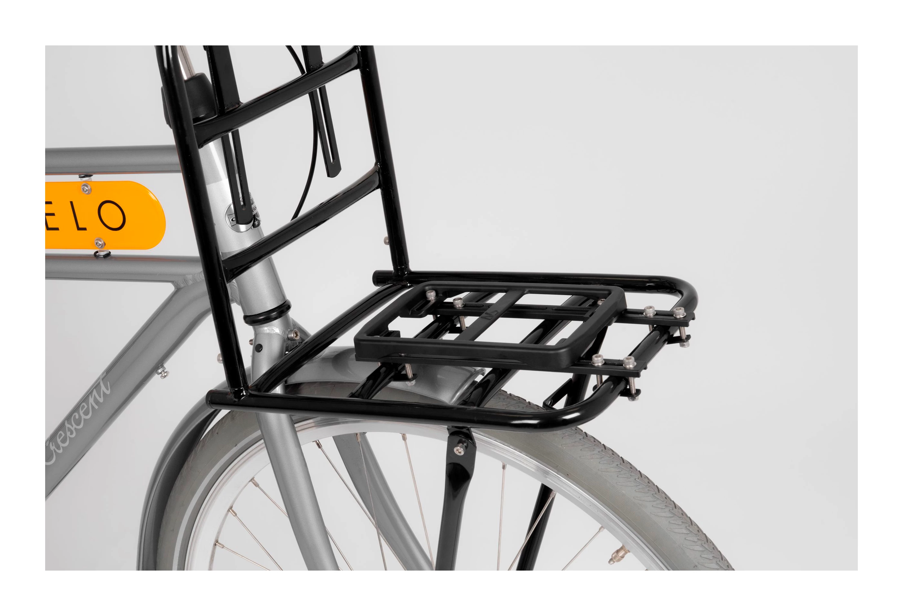 Atran Velo Sort Newrack Front bagagebærer adapter med AVS