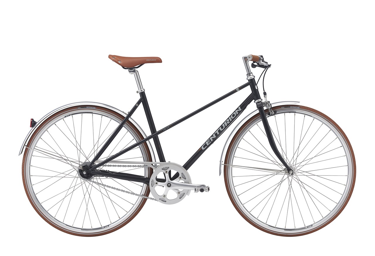 Ideel ignorere tråd Centurion Helium citybike i sort/sølv | Fri BikeShop