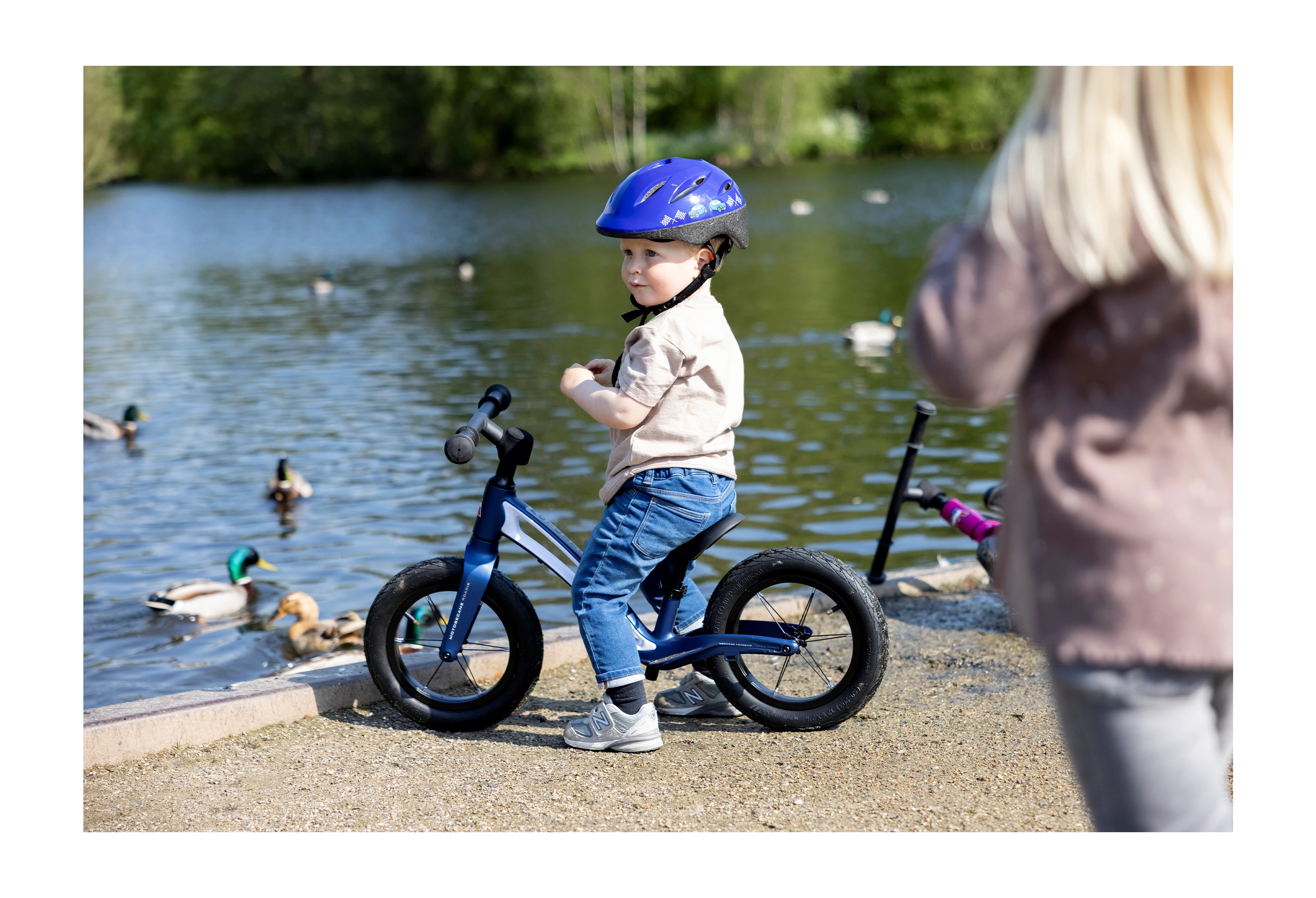 Motobecane Marineblå Roadie løbecykel