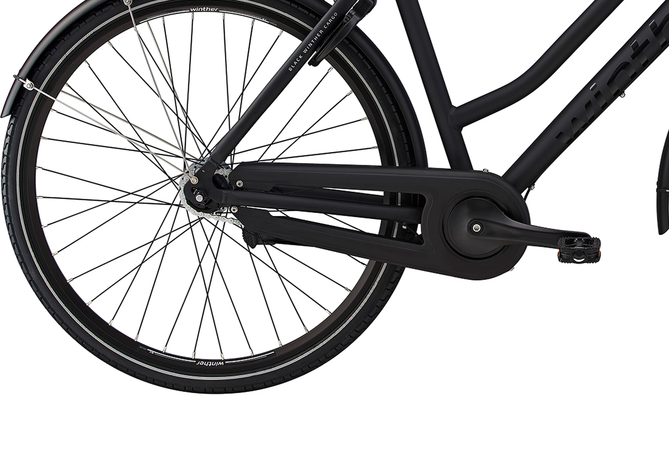 Winther Sort Black Cargo
