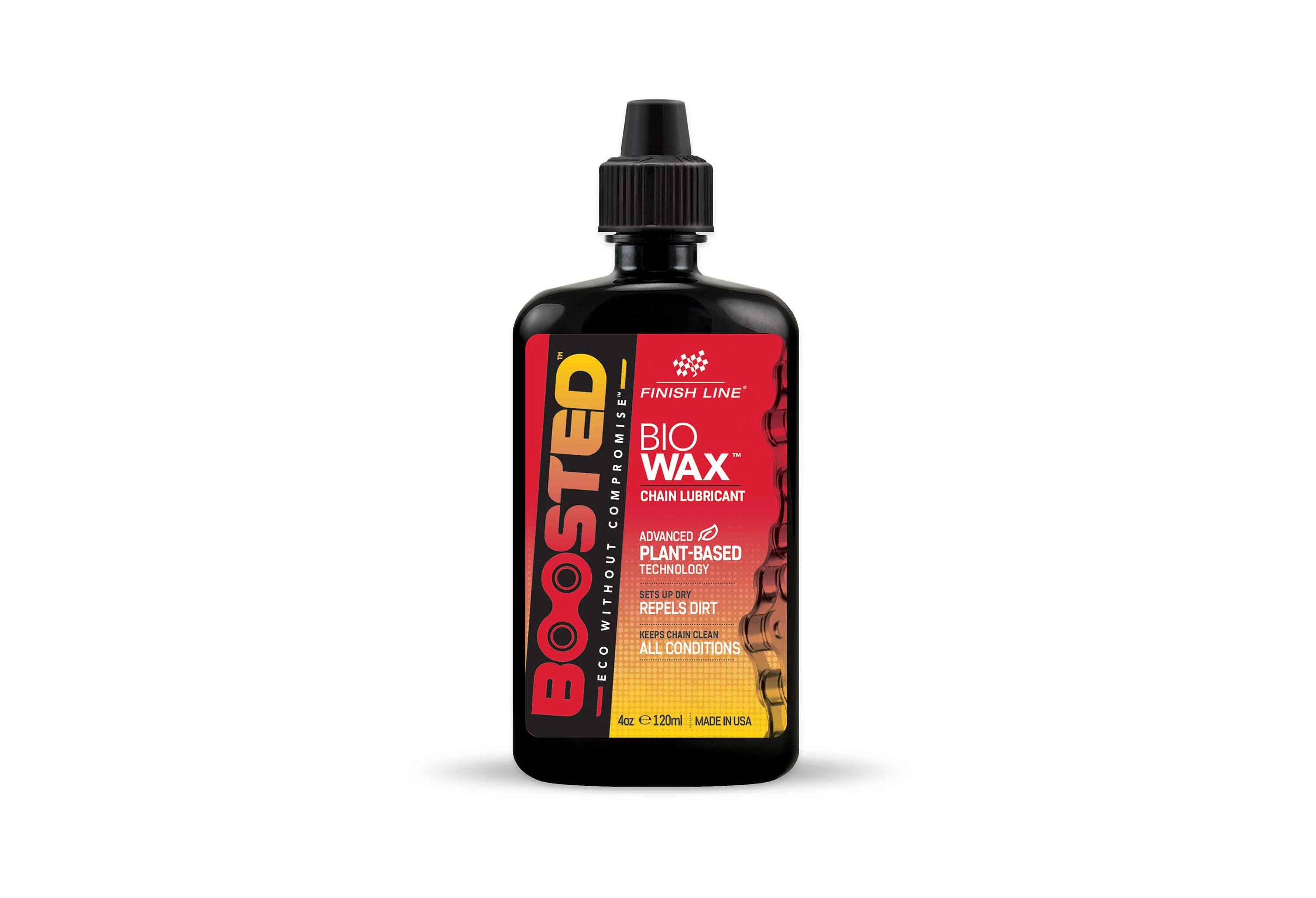 Finish Line BOOSTED Bio Wax kædevoks 120ml drypflaske