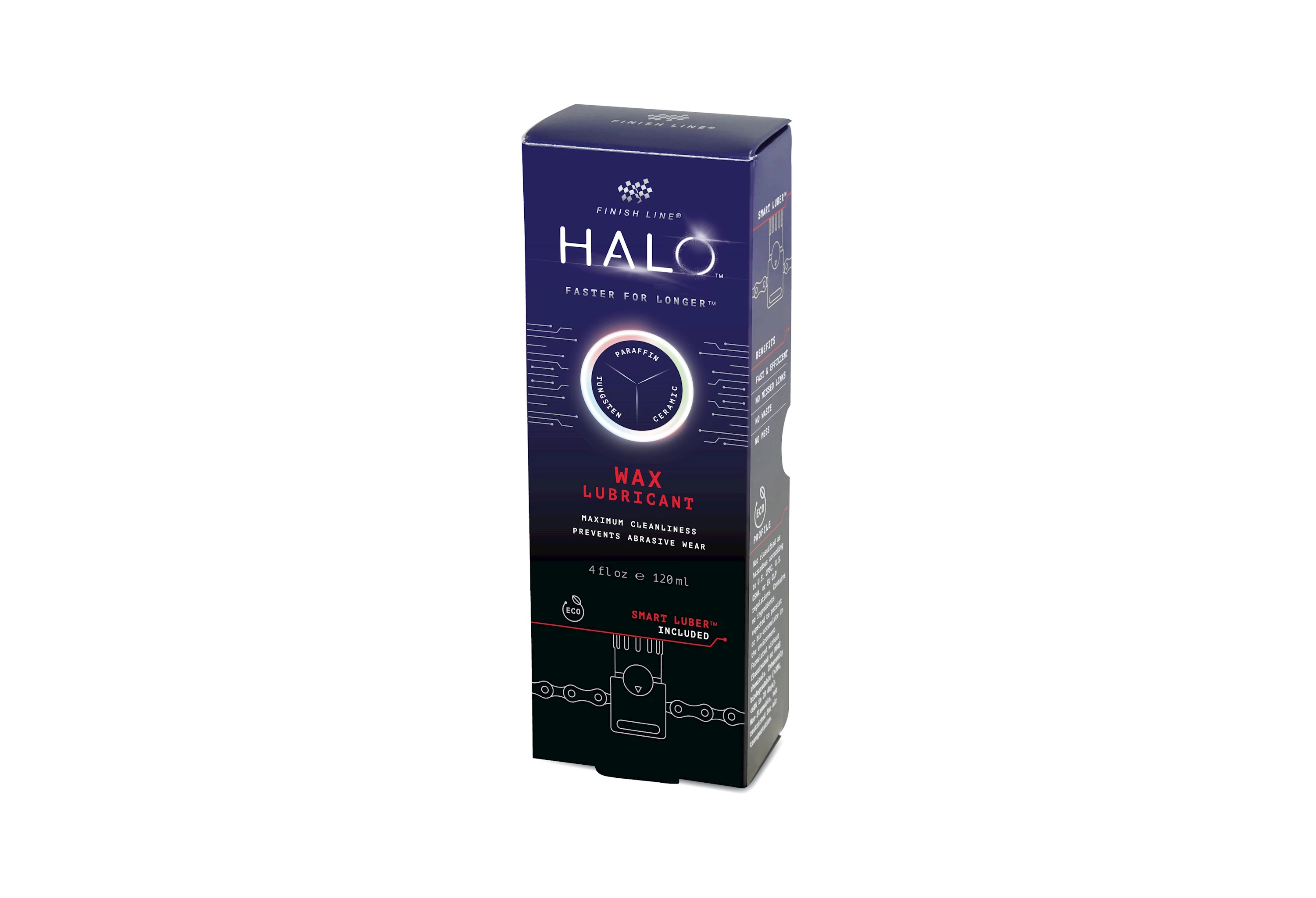Finish Line HALO kædevoks +Smart Luber 120ml