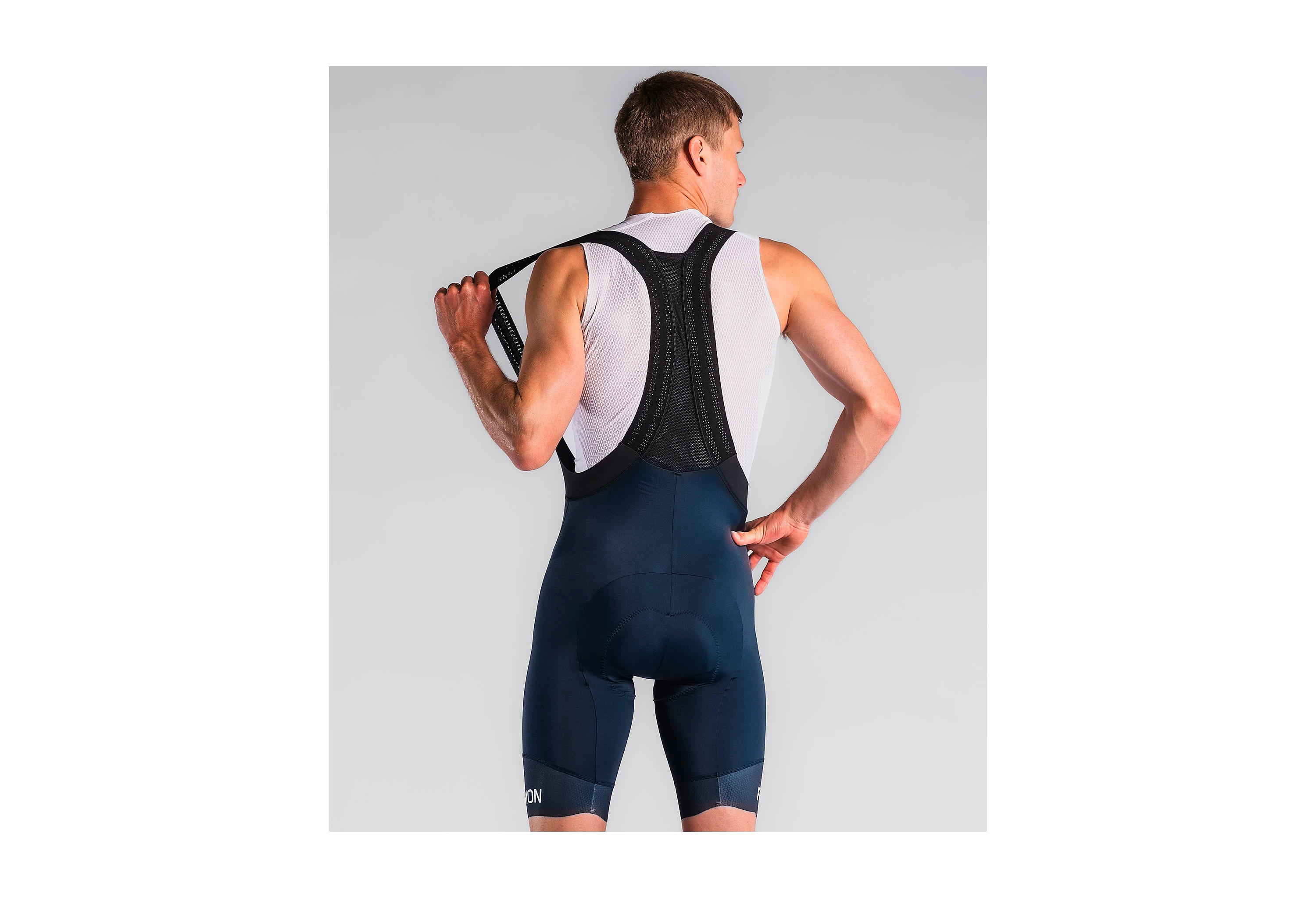 FUSION Night Blue Mens TEMPO! Bib Shorts