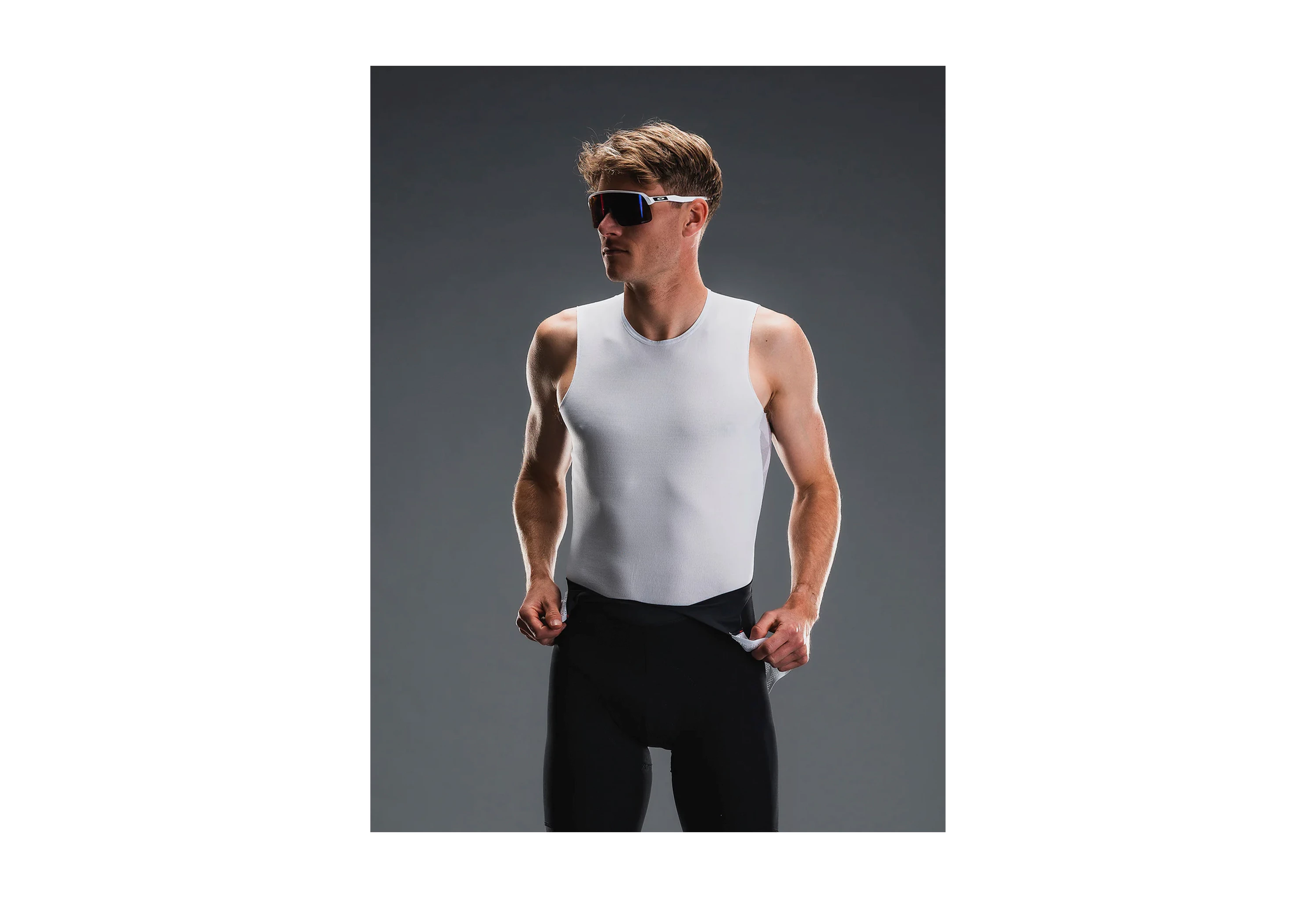 FUSION Hvid TEMPO! PRO Shield Torso