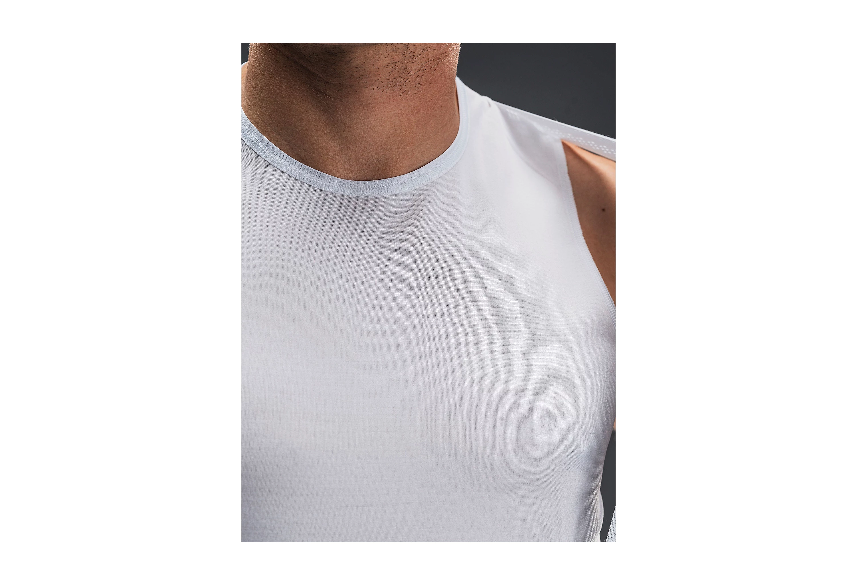 FUSION Hvid TEMPO! PRO Shield Torso