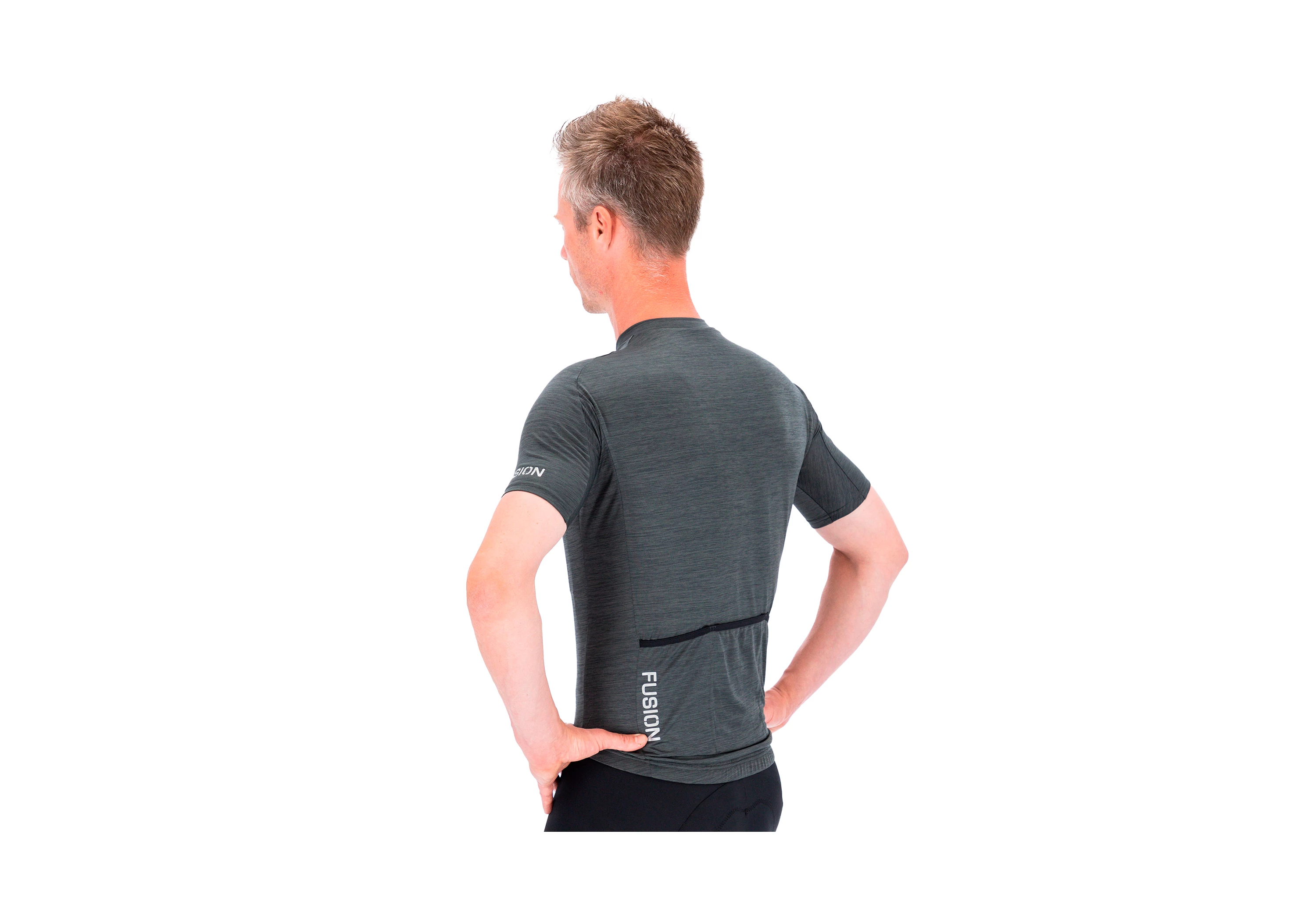 FUSION Grå C3 Cycling Jersey