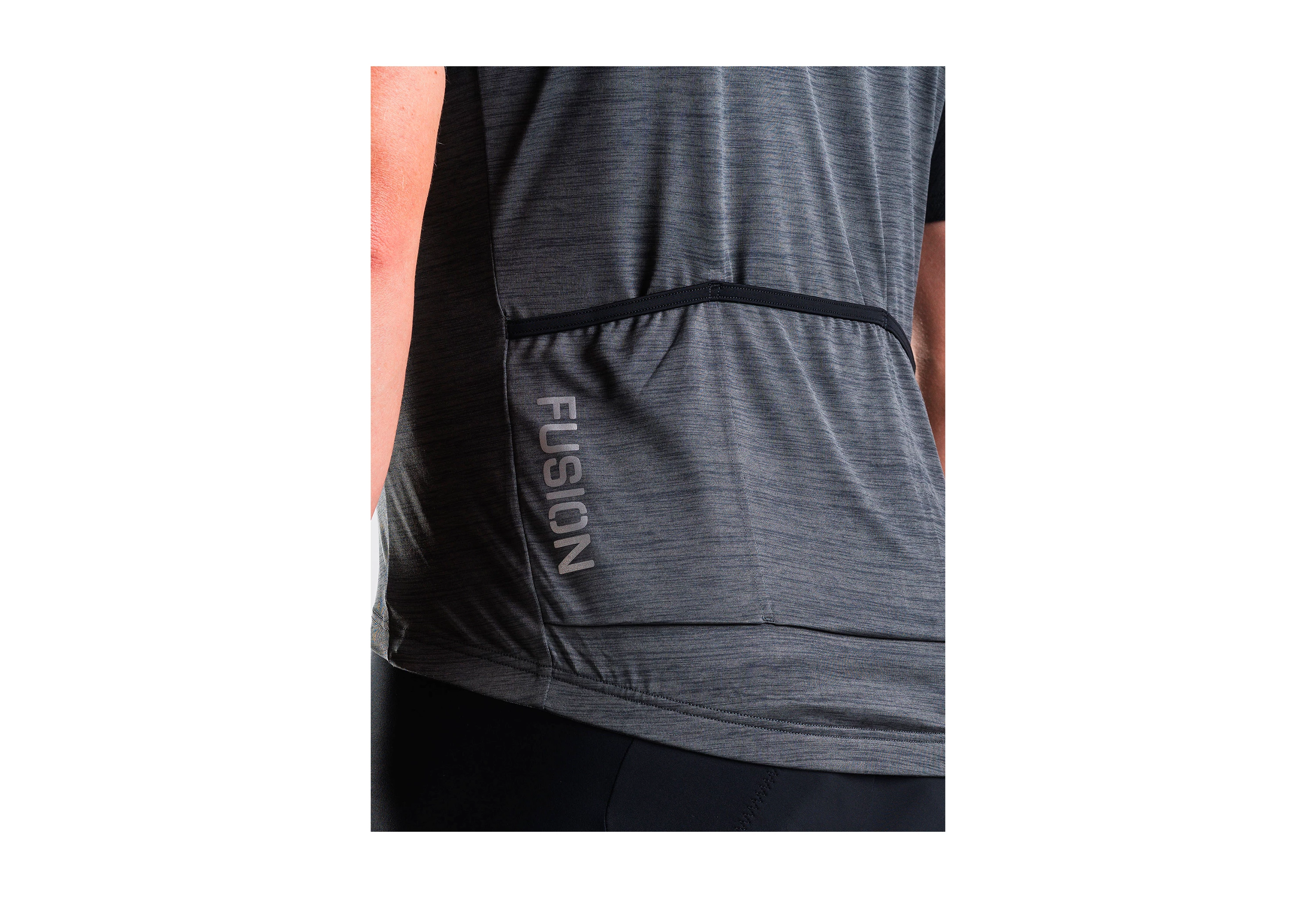 FUSION Grå C3 Cycling Jersey