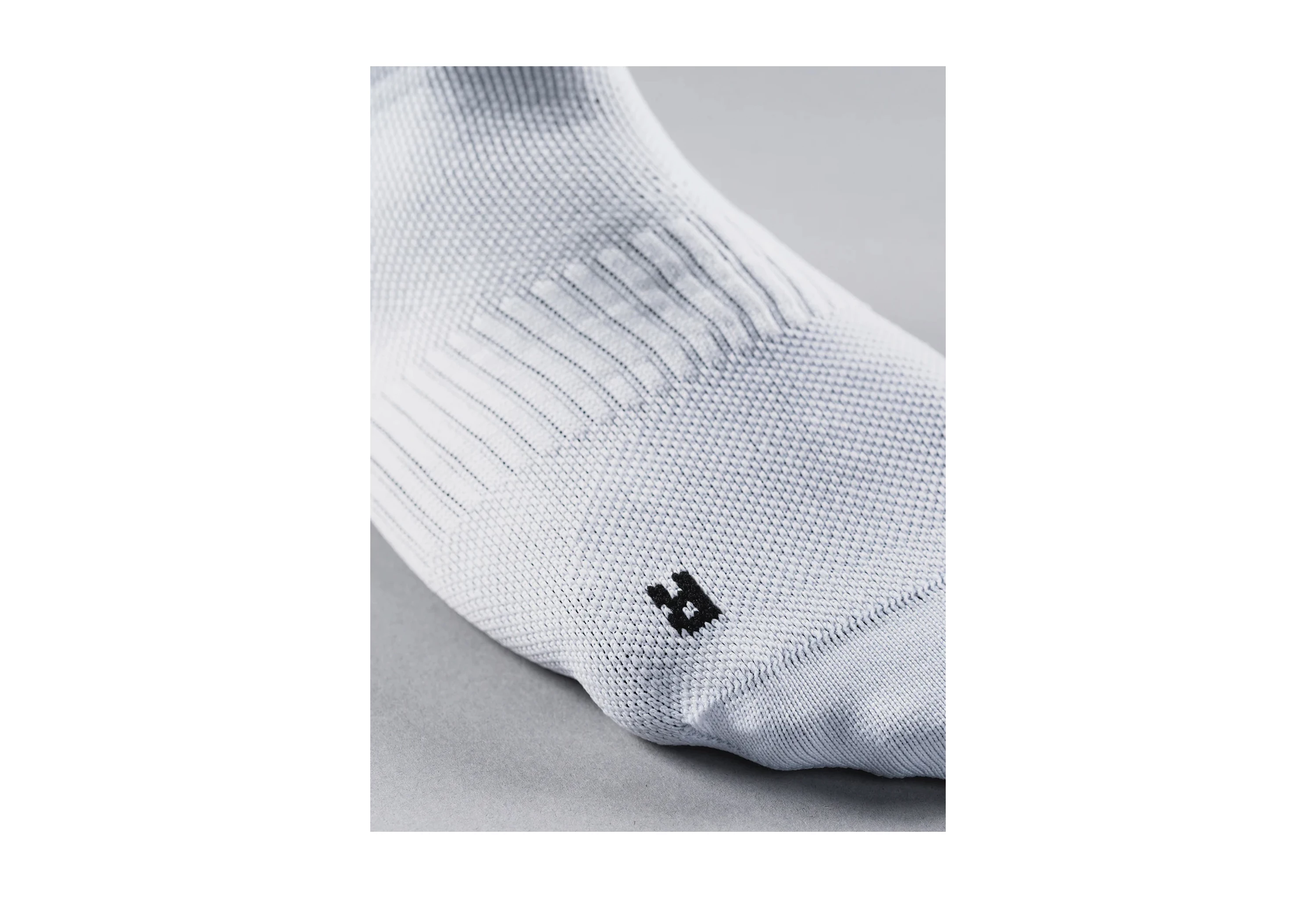 FUSION Hvid TEMPO! Cycling Sock
