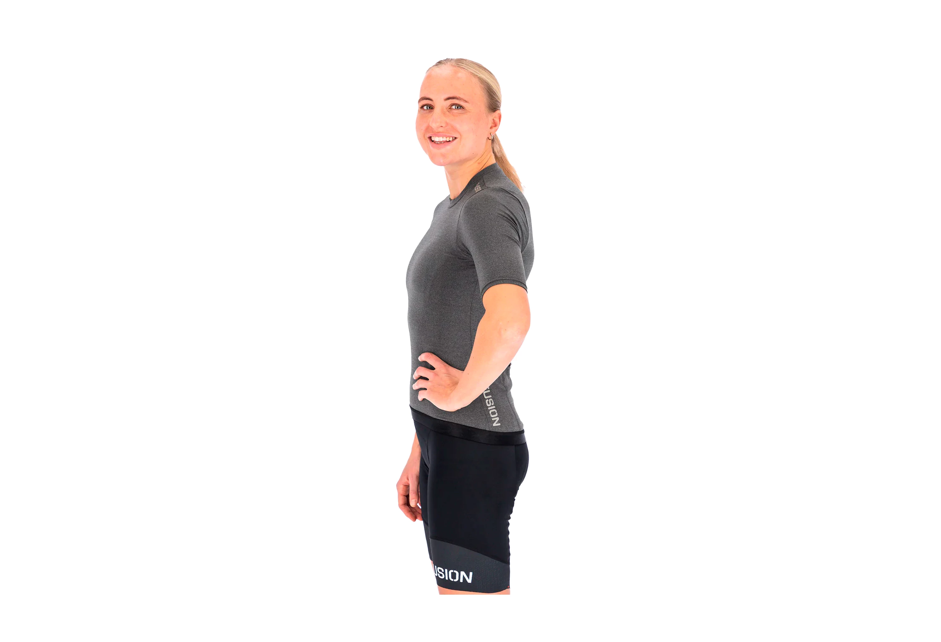FUSION Grå Cycling Training Jersey