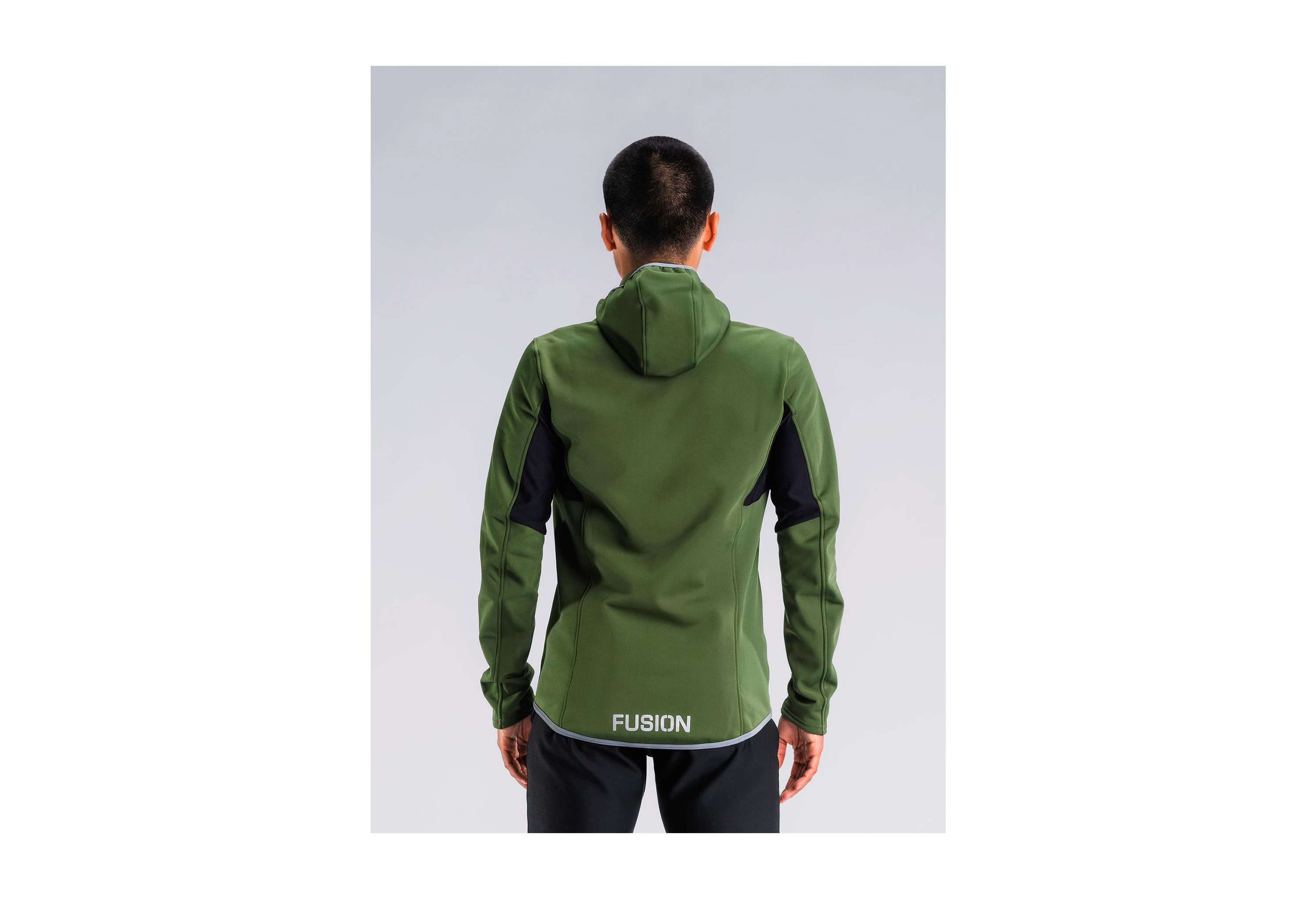 FUSION Grøn Commuter Cycling Jacket