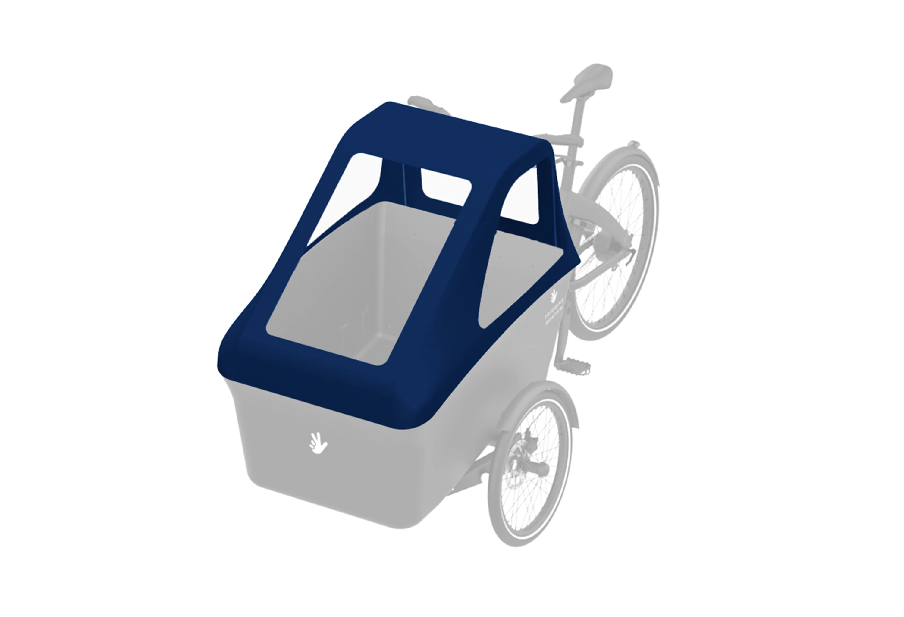 Triobike Navy Boxter Hood 2 Kids