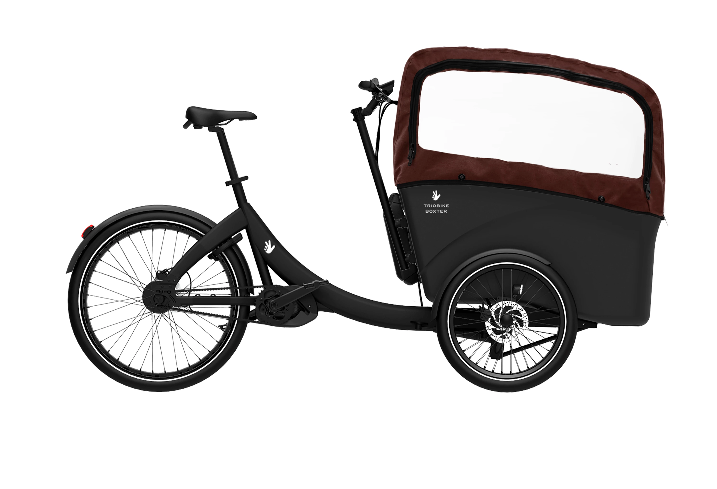 Triobike Chocolate Brown Boxter Hood 4 Kids