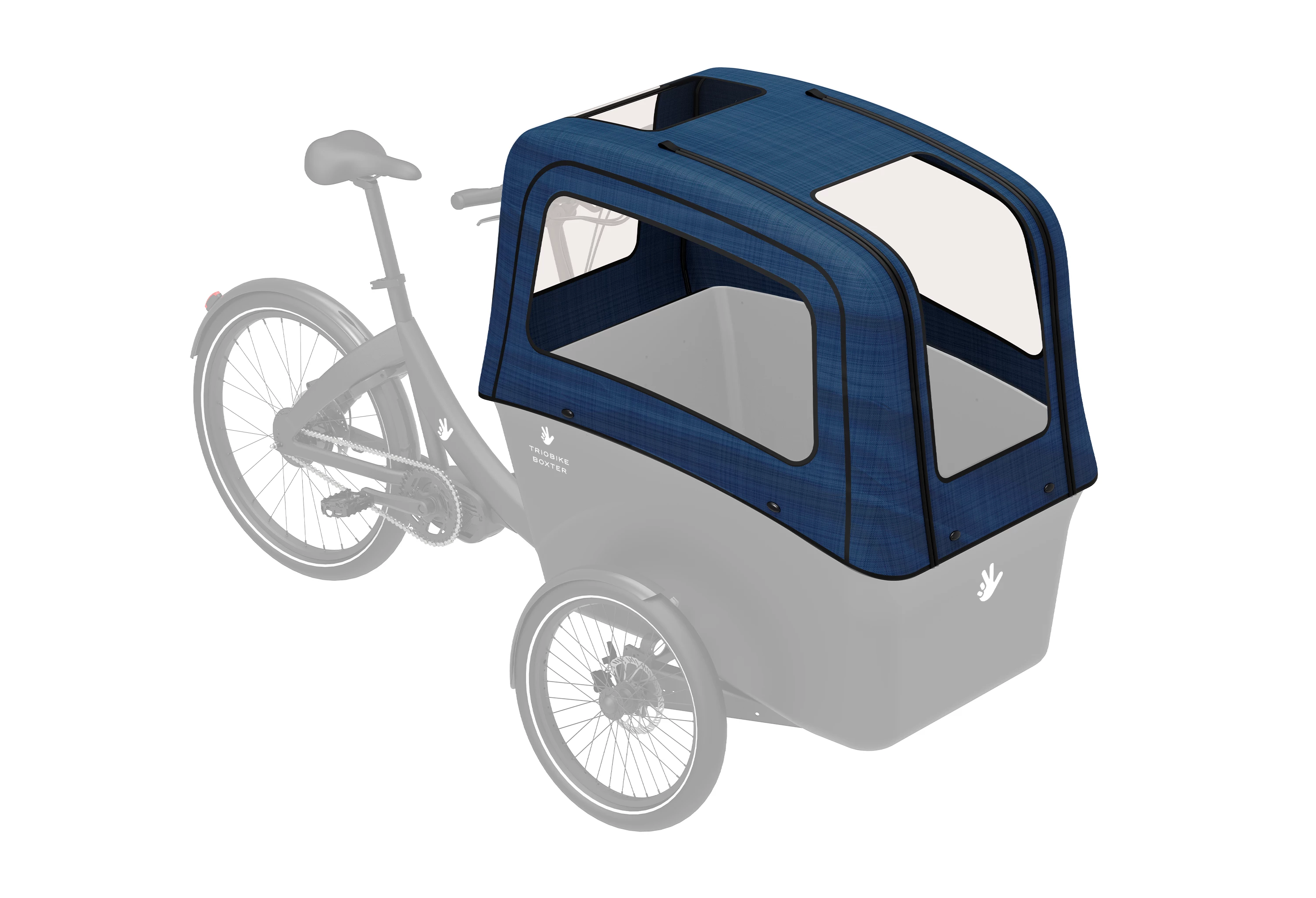 Triobike Deep Ocean Boxter Hood 4 Kids