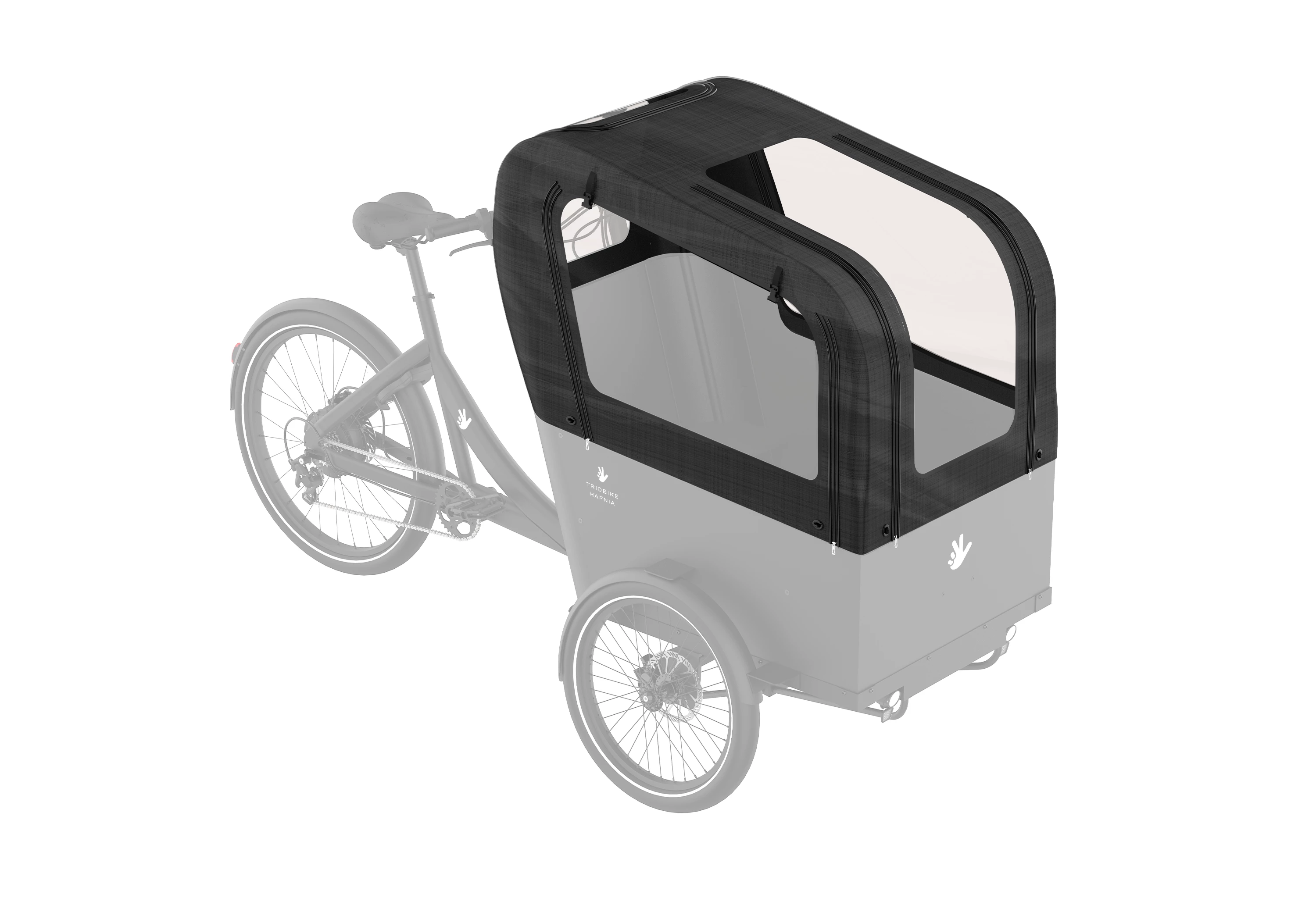 Triobike Sort Hafnia Hood