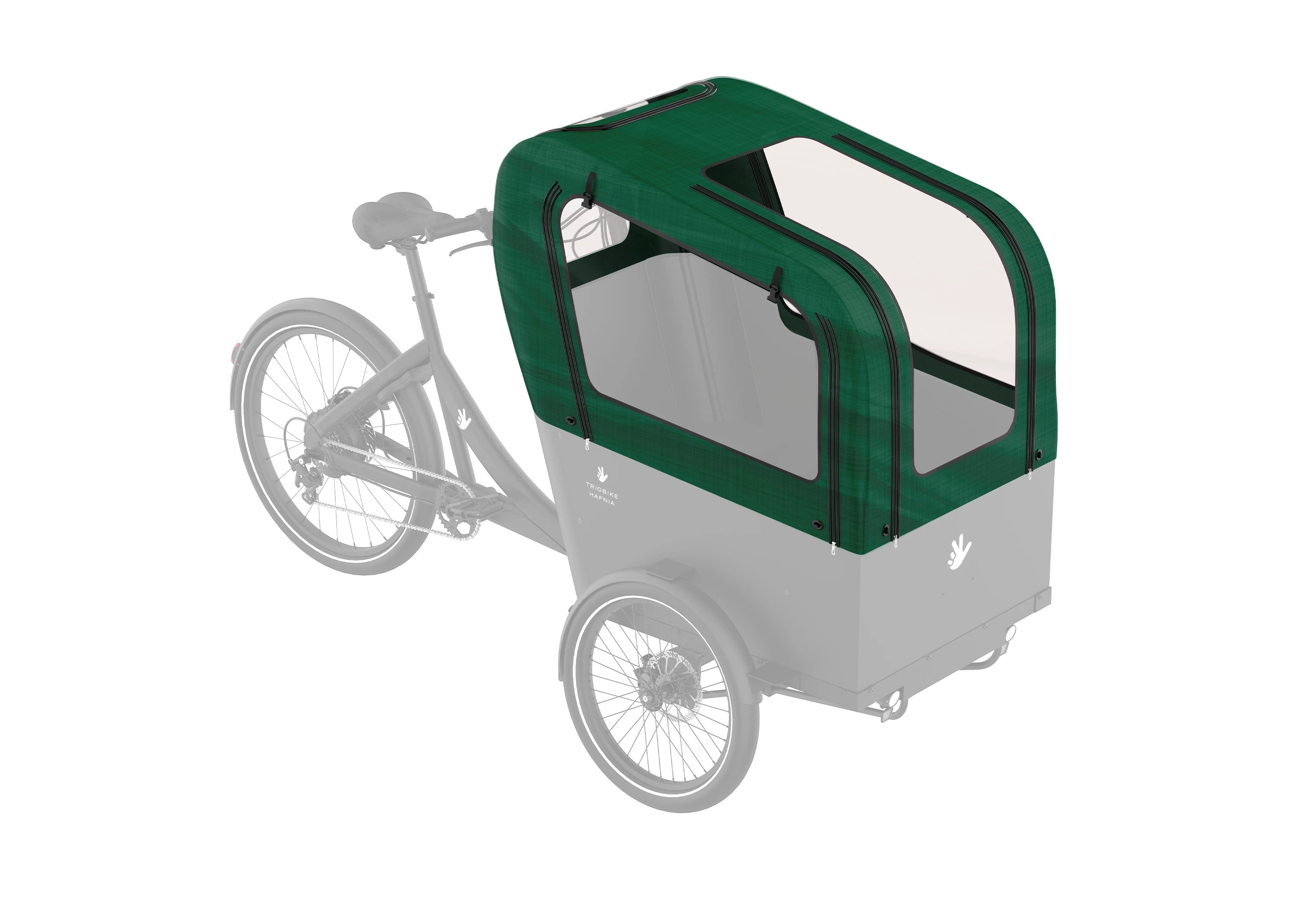 Triobike Forest Green Hafnia Hood